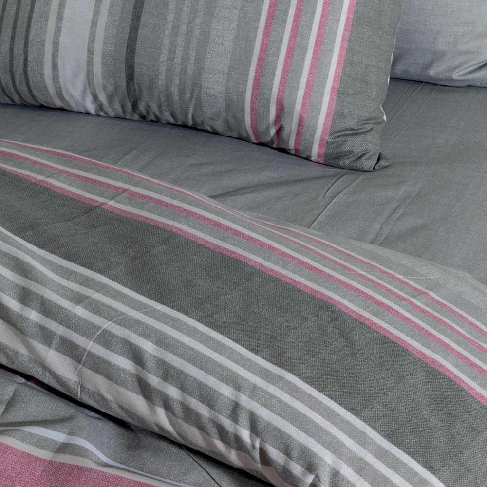 LINO Σετ Παπλωματοθήκη Υπέρδιπλη (220X240) Madison Dusty Pink