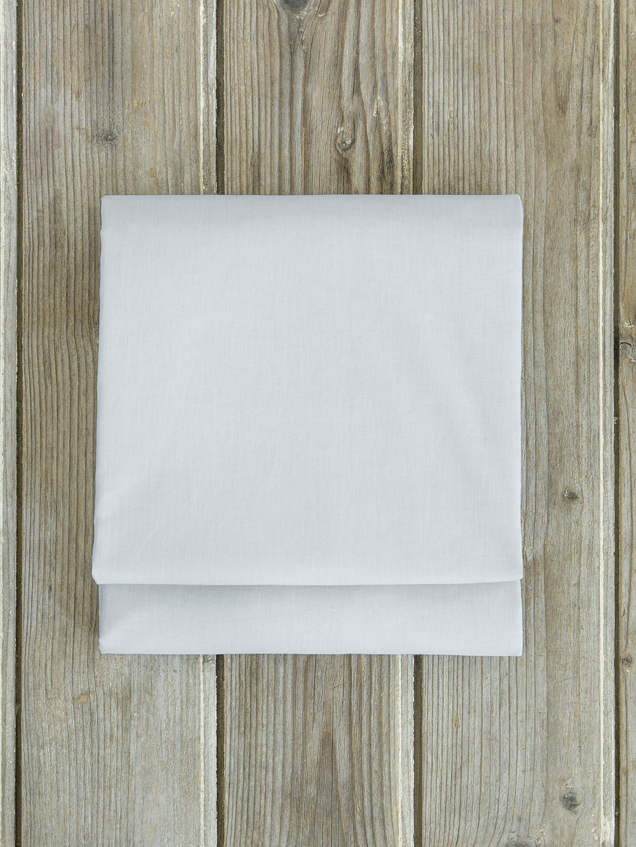 Σεντόνι Ημίδιπλο Unicolors - Shiny Gray