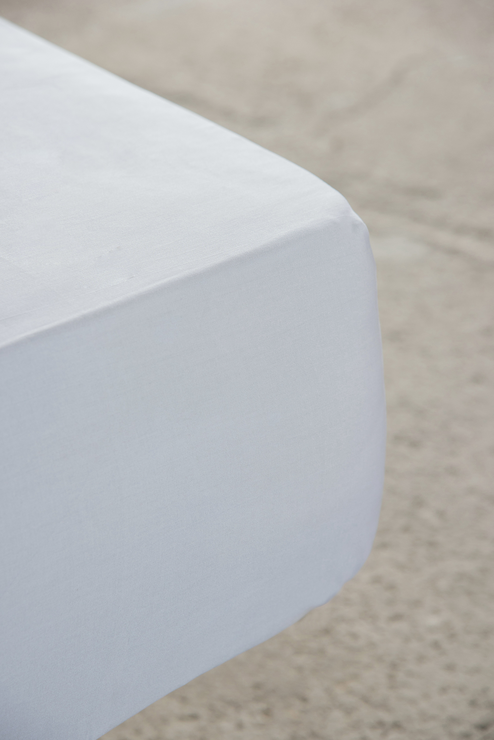 Σεντόνι Υπέρδιπλο με Λάστιχο Superior Satin - White Σεντόνι Υπέρδιπλο με Λάστιχο Superior Satin - White