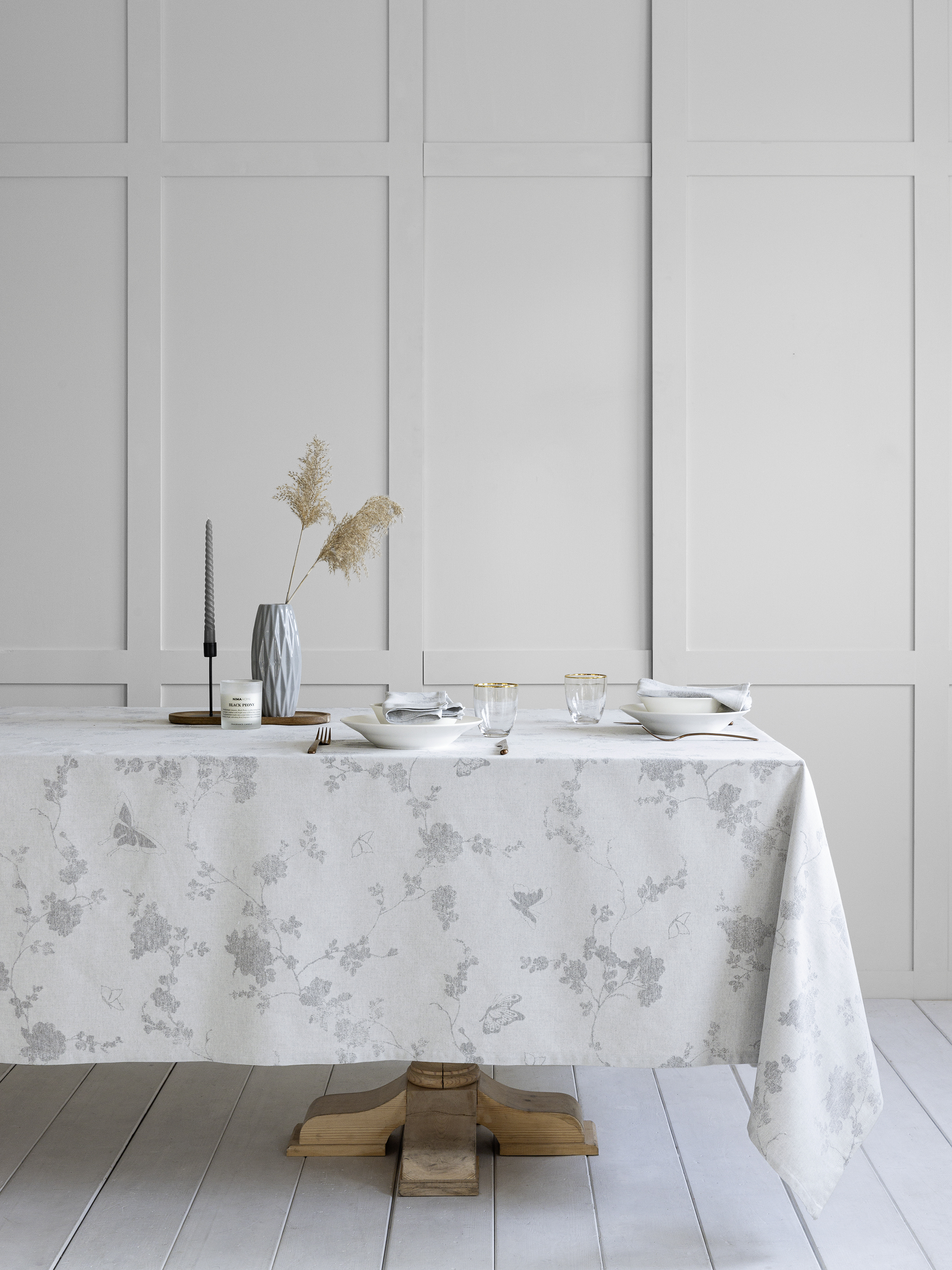 Τραπεζομάντηλο 165x265 - Kalia Gray