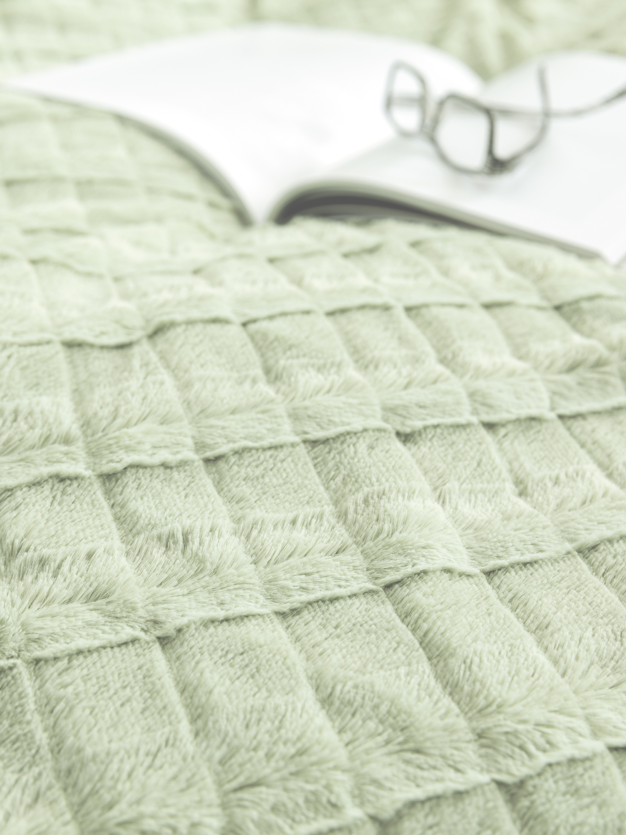 Κουβέρτα/Πάπλωμα Μονό 160x220 - Weave Mint