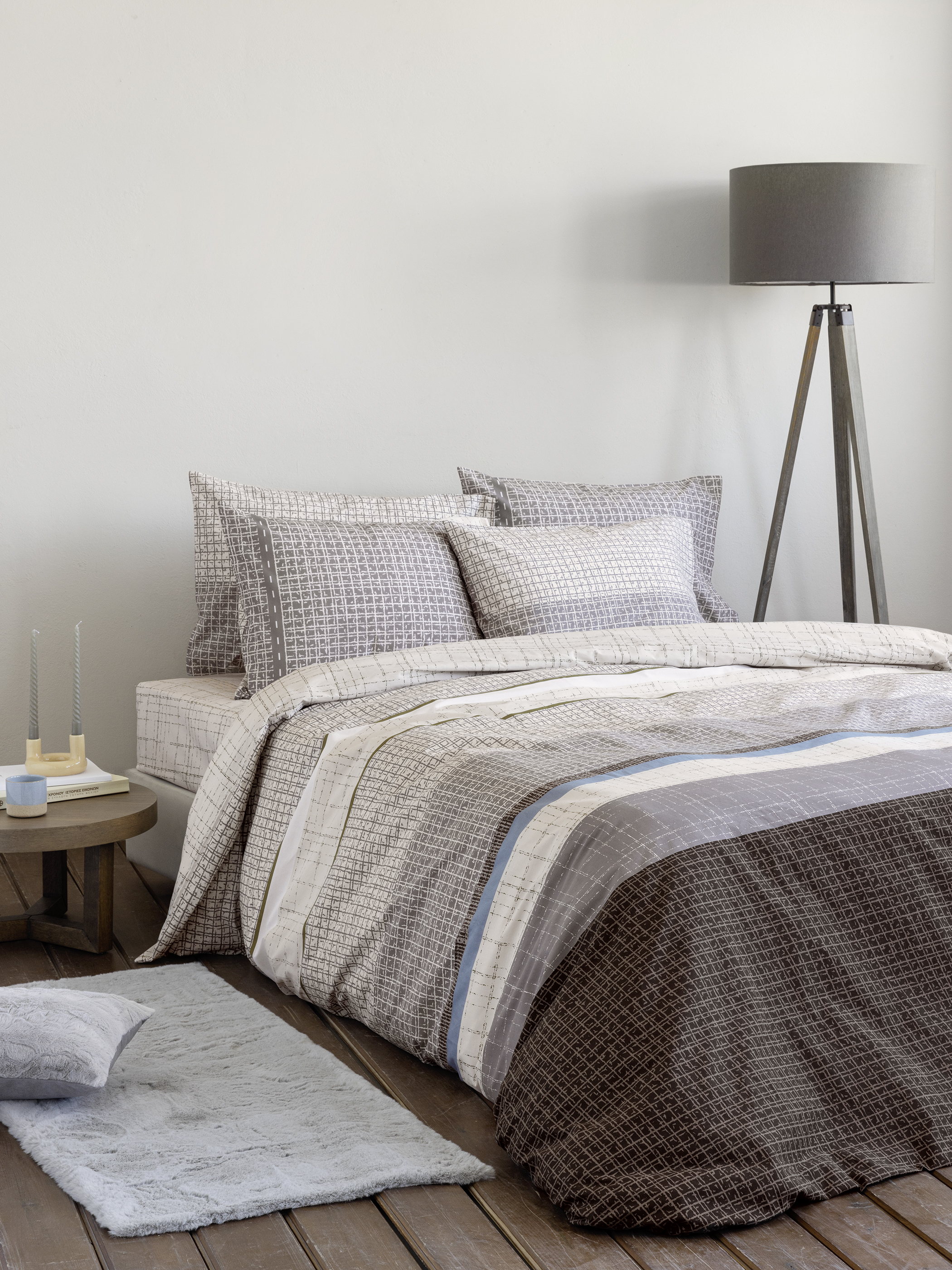 Σετ Παπλωματοθήκη Μονή - Sharp