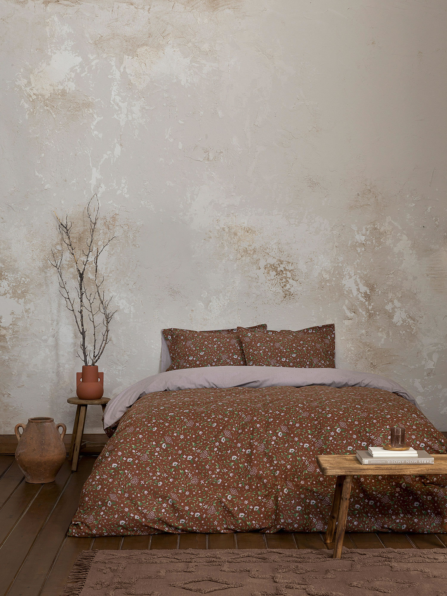 Σετ Παπλωματοθήκη Μονή - Wildflower