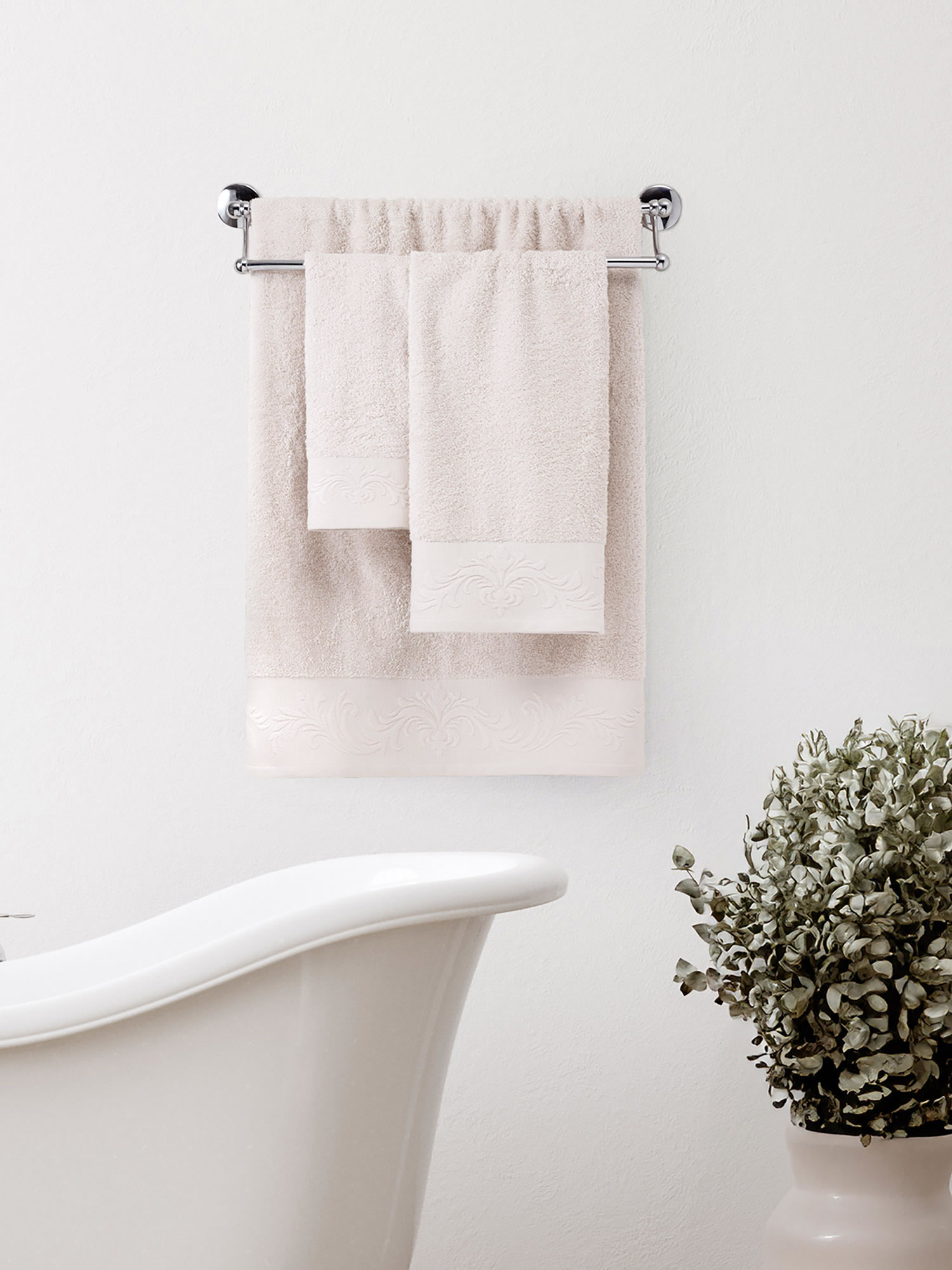 Σετ Πετσέτες (30x50 + 50x90 + 70x140) - Ambrose Nude