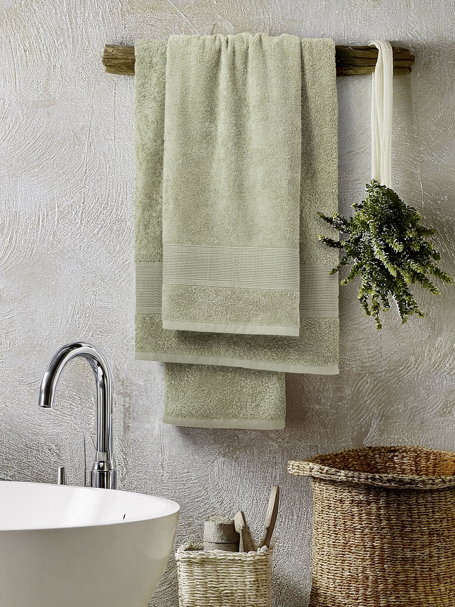 Πετσέτα 50x90 Oasis - Olive Green