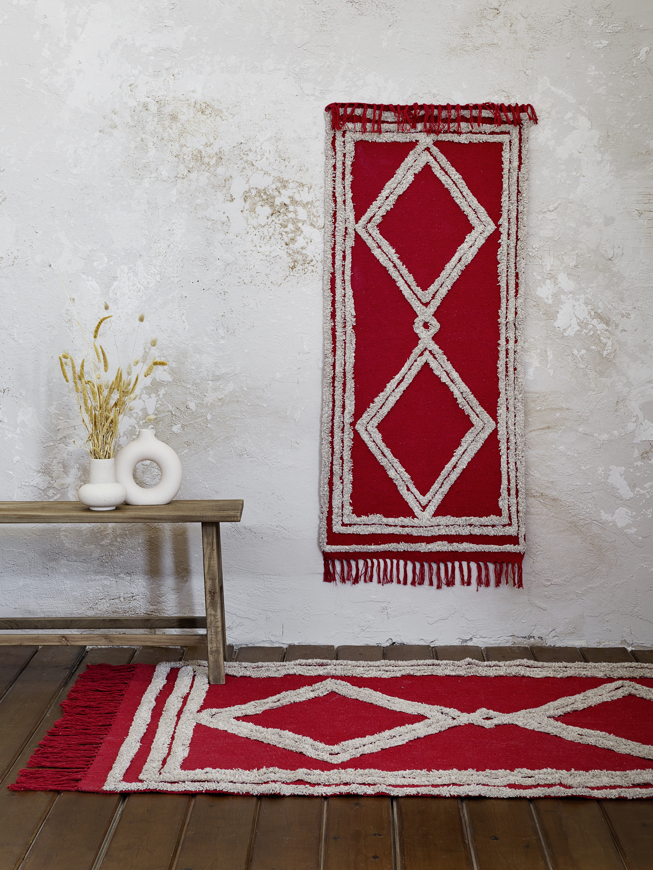 Χαλάκι 60x130 - Luna Red