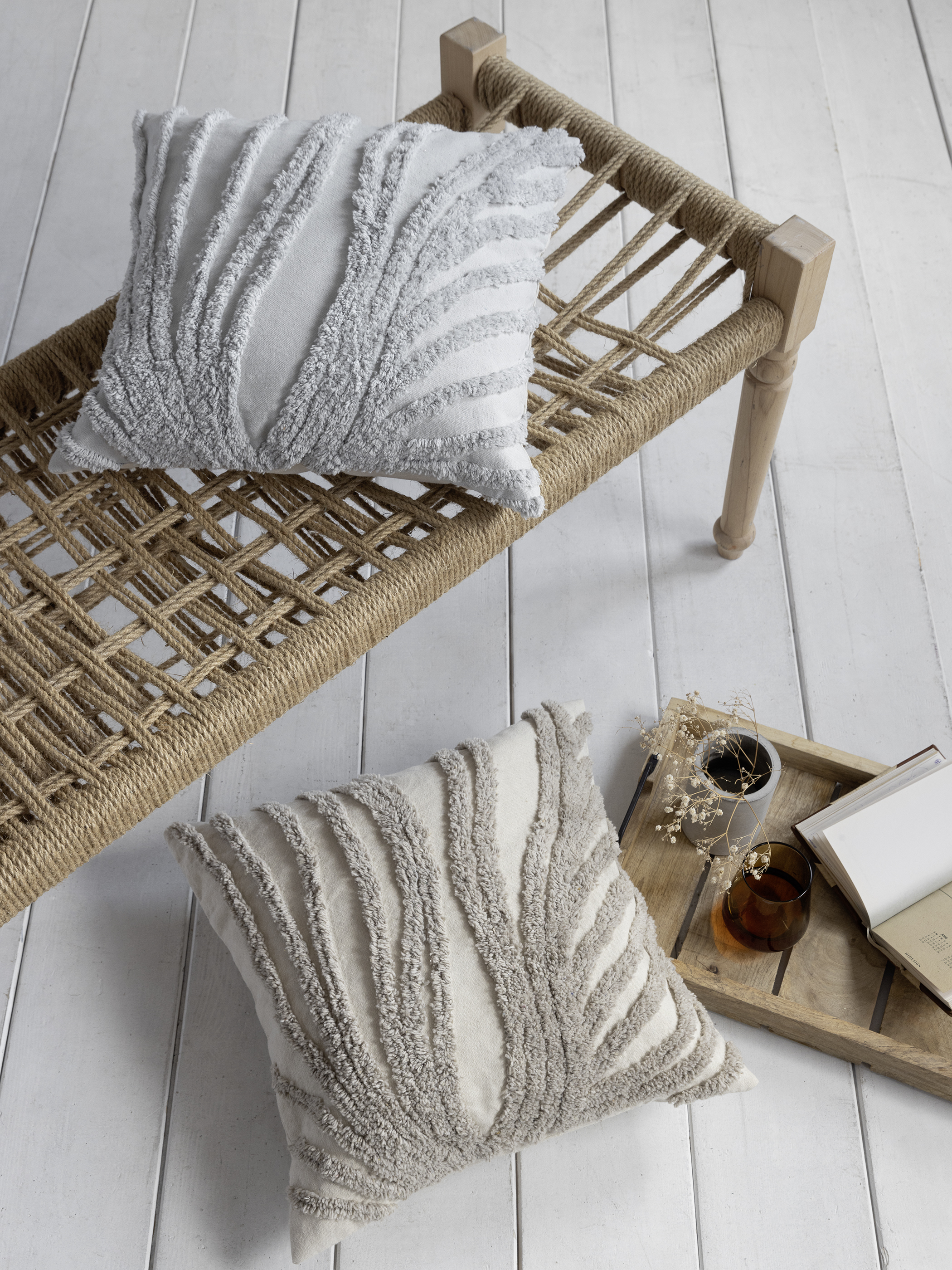 Διακοσμητικό Μαξιλάρι 45x45 - Annika Light Gray