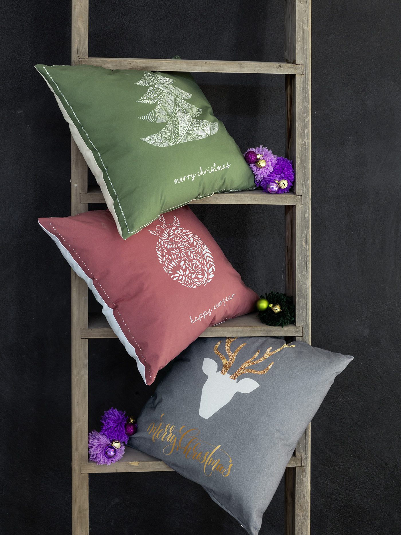 Διακοσμητικό μαξιλάρι 45x45 - Ornament