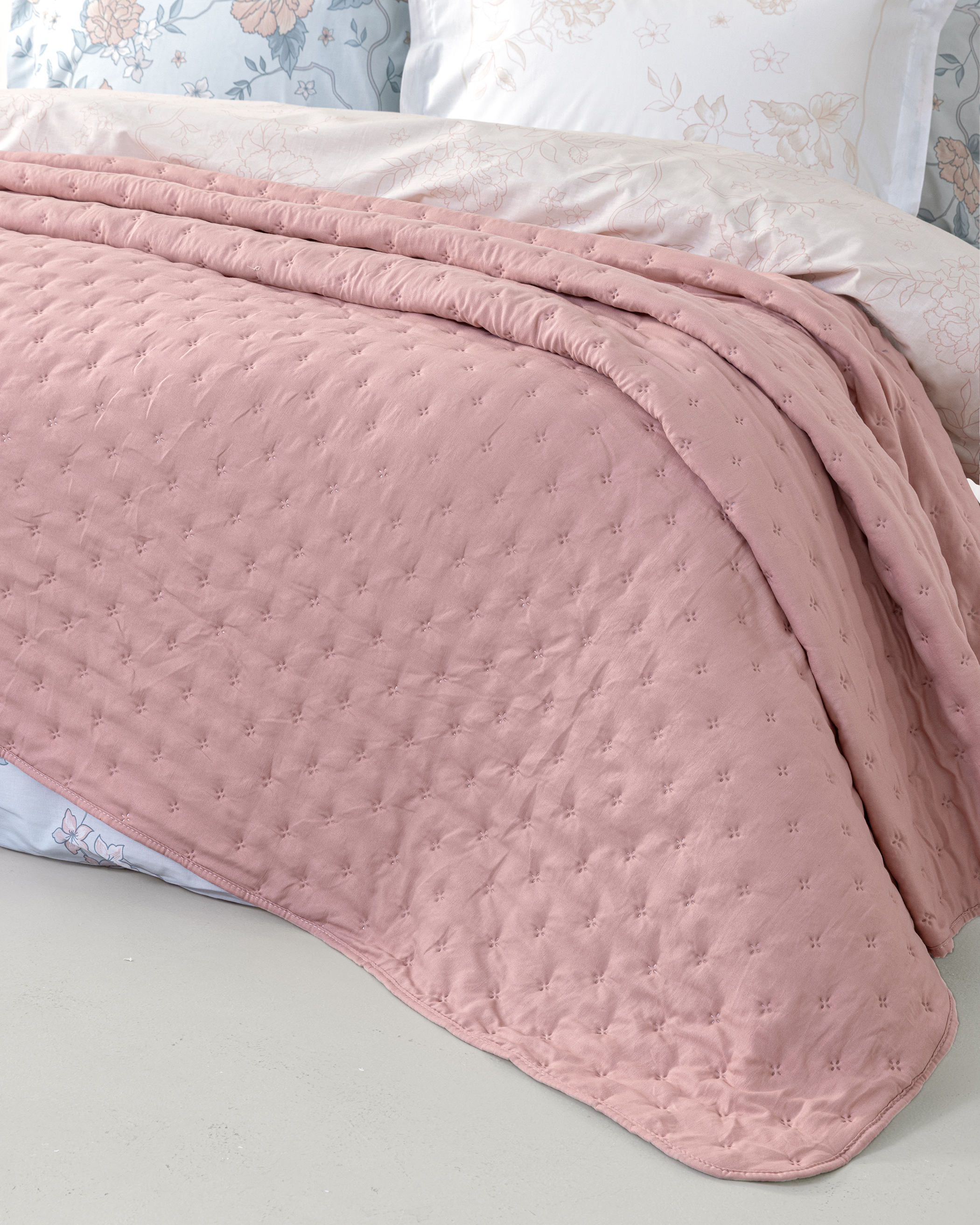 Κουβερλί Υπέρδιπλο 220x240 - Clay Apple Pink