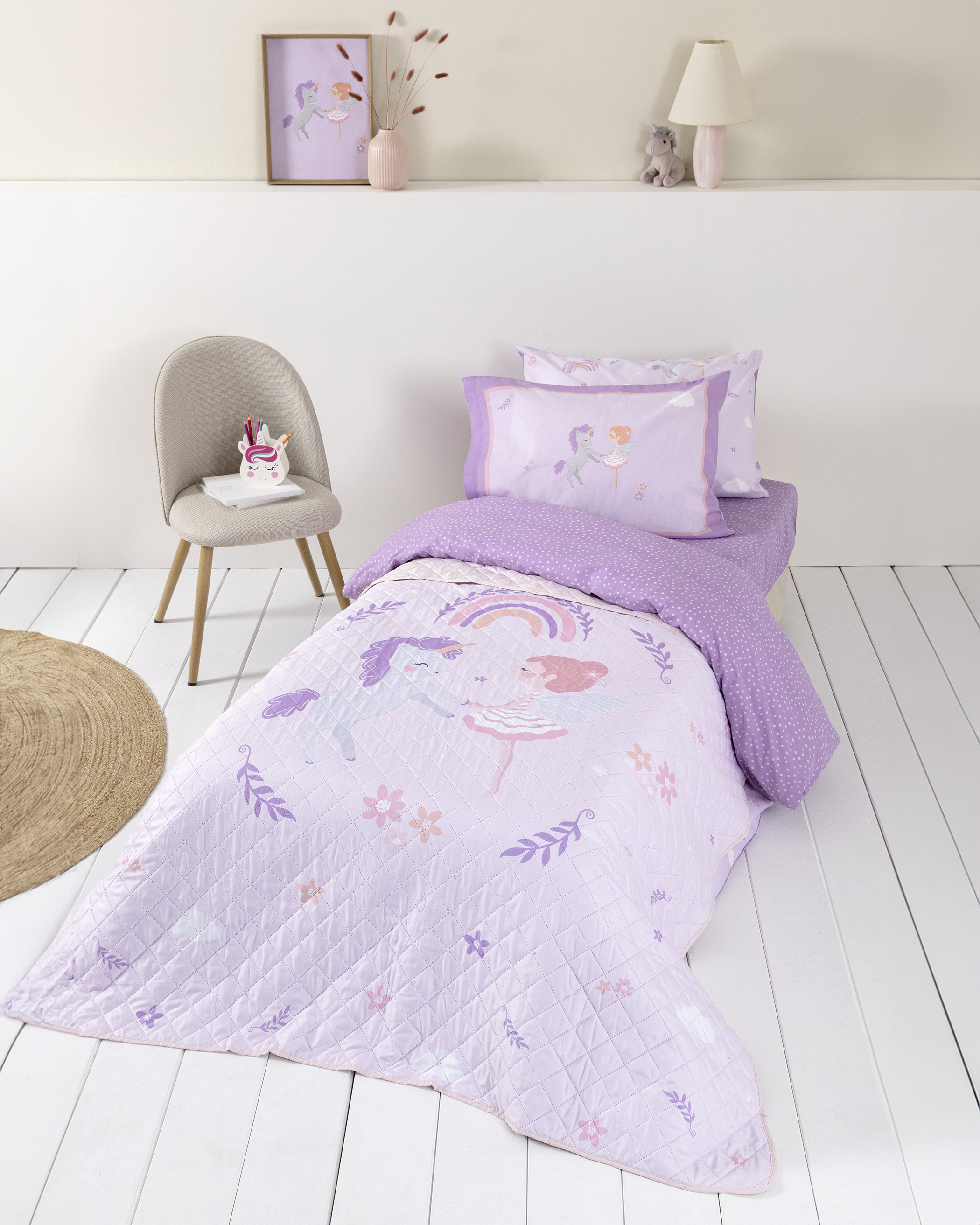 Κουβερλί Ημίδιπλο 180x220 - Magic Bloom