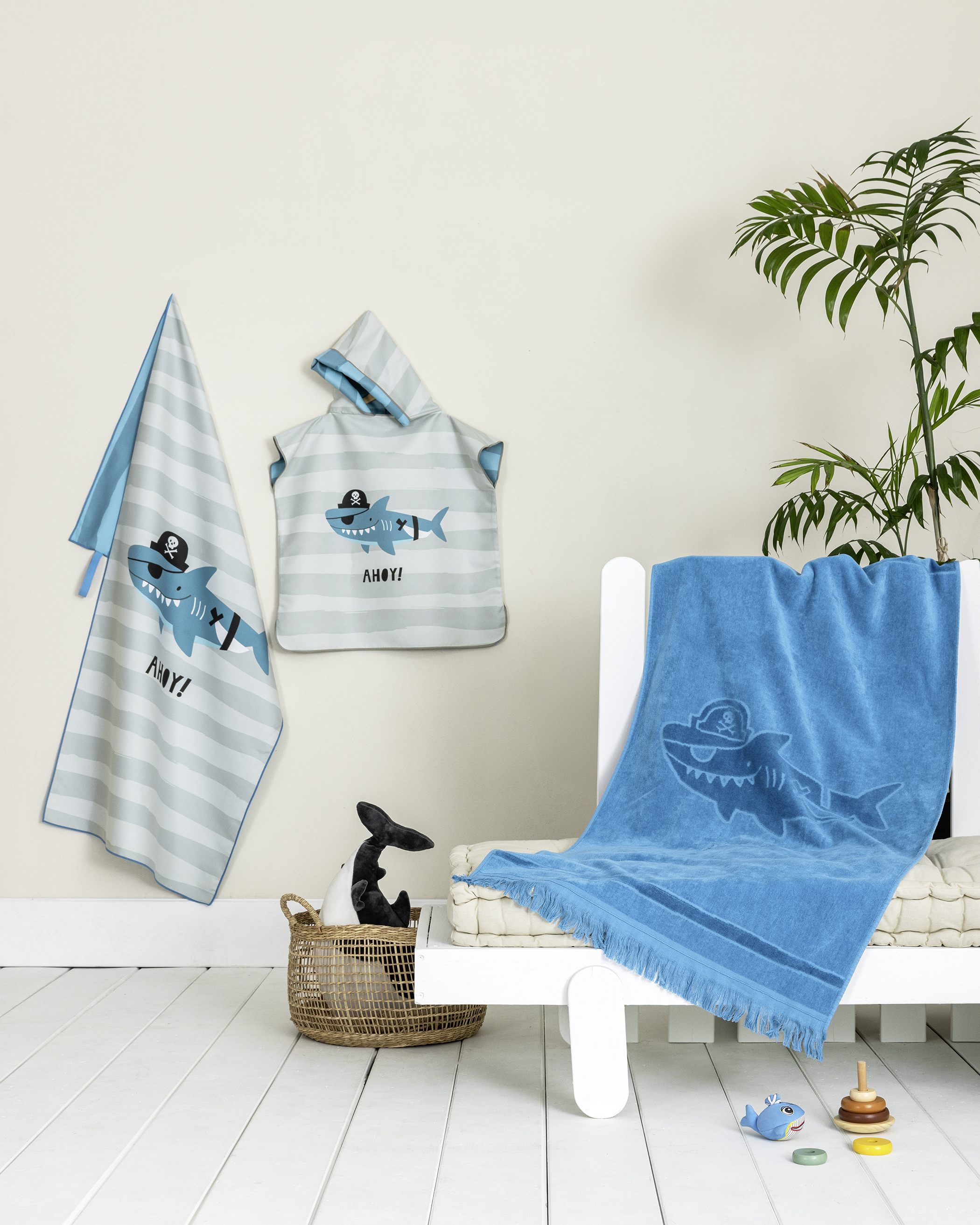 Πετσέτα Θαλάσσης 70x140 - Ahoy