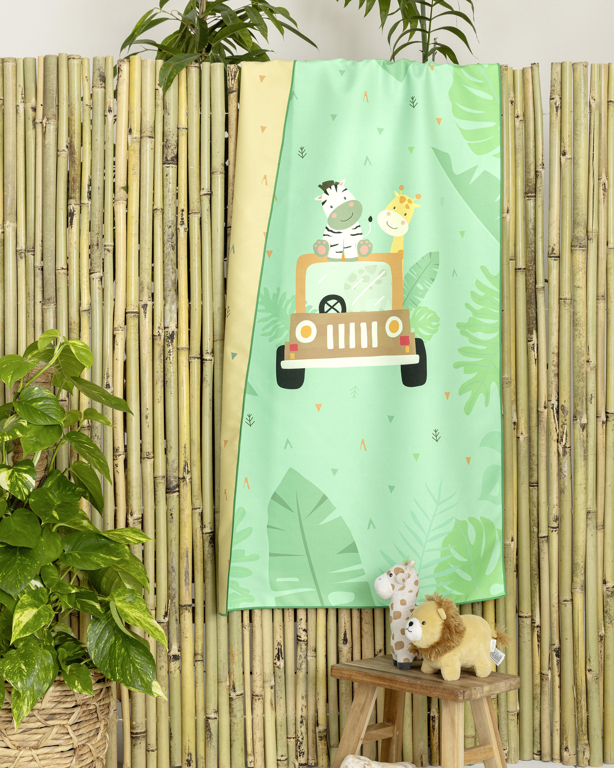 Πετσέτα Θαλάσσης 70x140 - Let's Get Wild