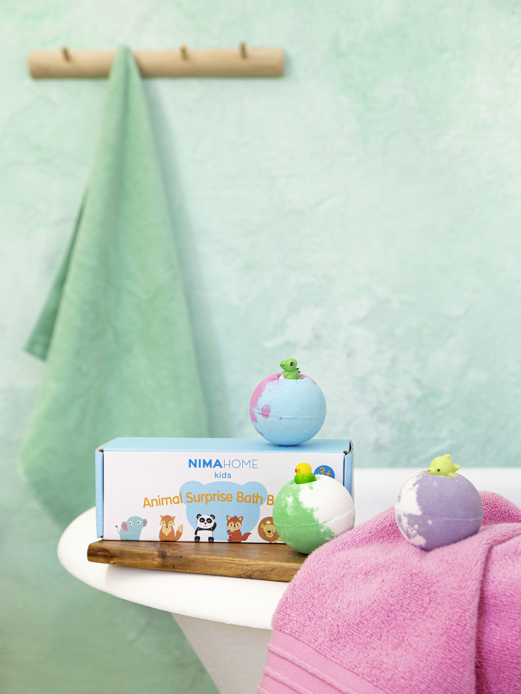 Σετ 3 τεμαχίων από αφρίζουσες μπάλες - Splish Splash