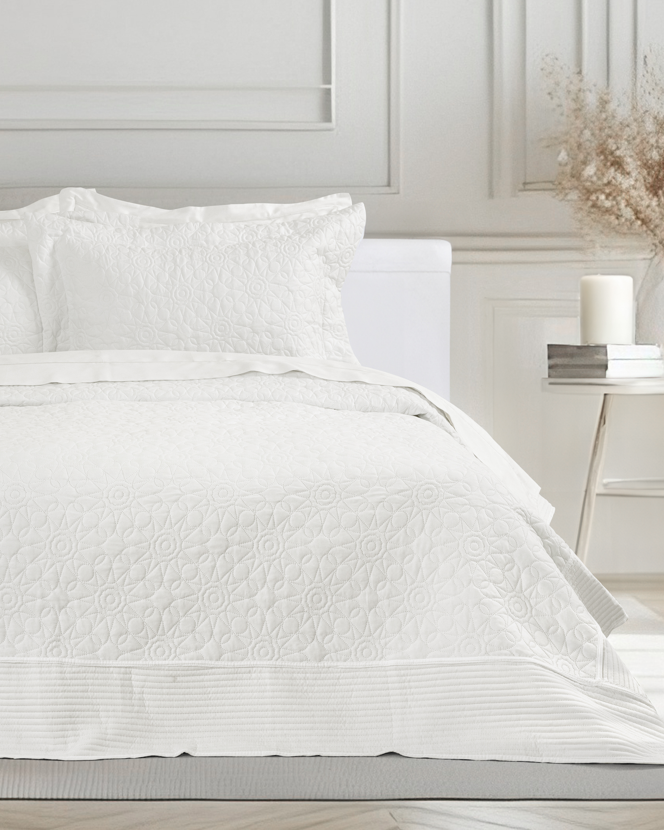 Σετ Κουβερλί 240x260 - Calla Ivory