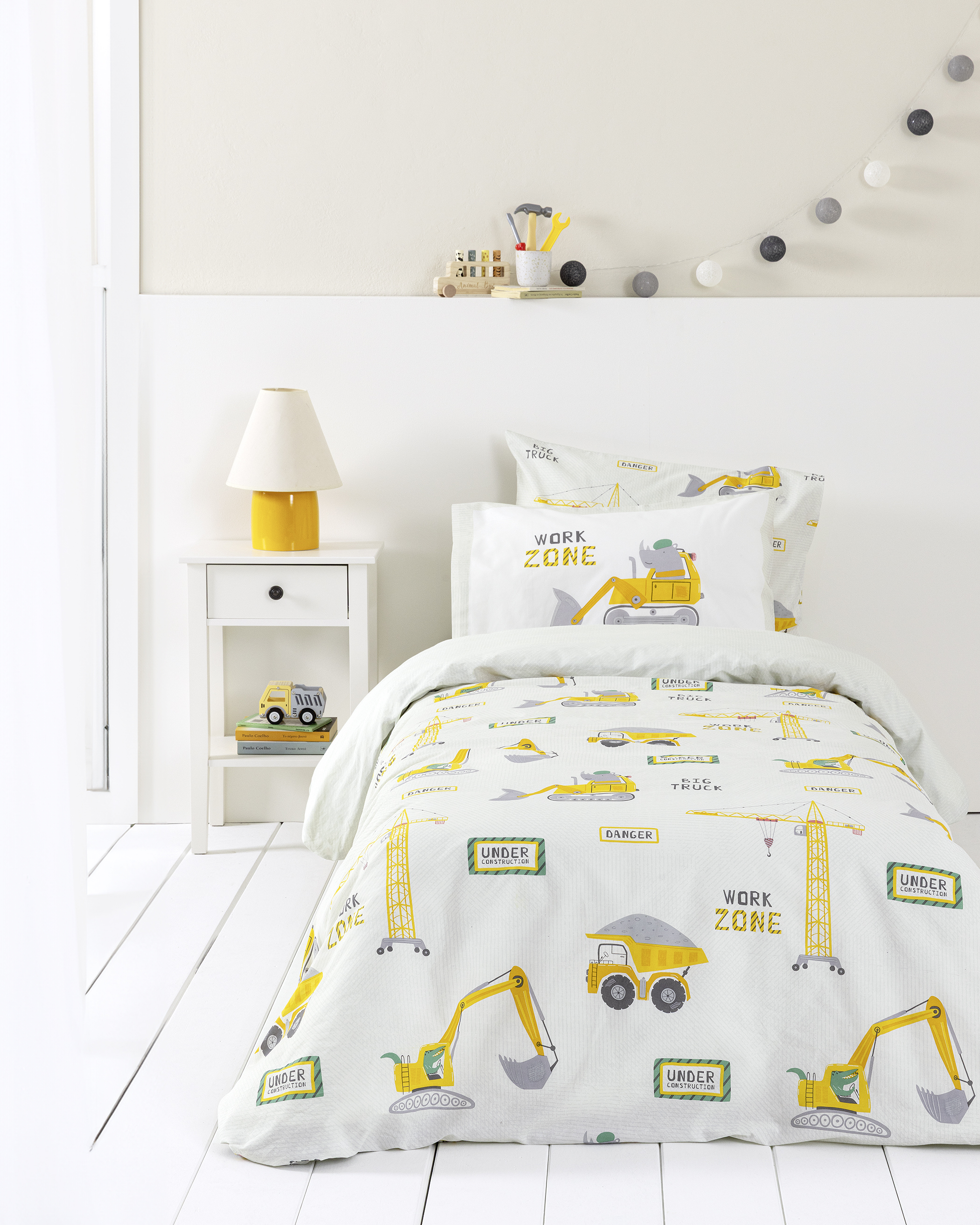 Σετ Παπλωματοθήκη Μονή - Big Truck