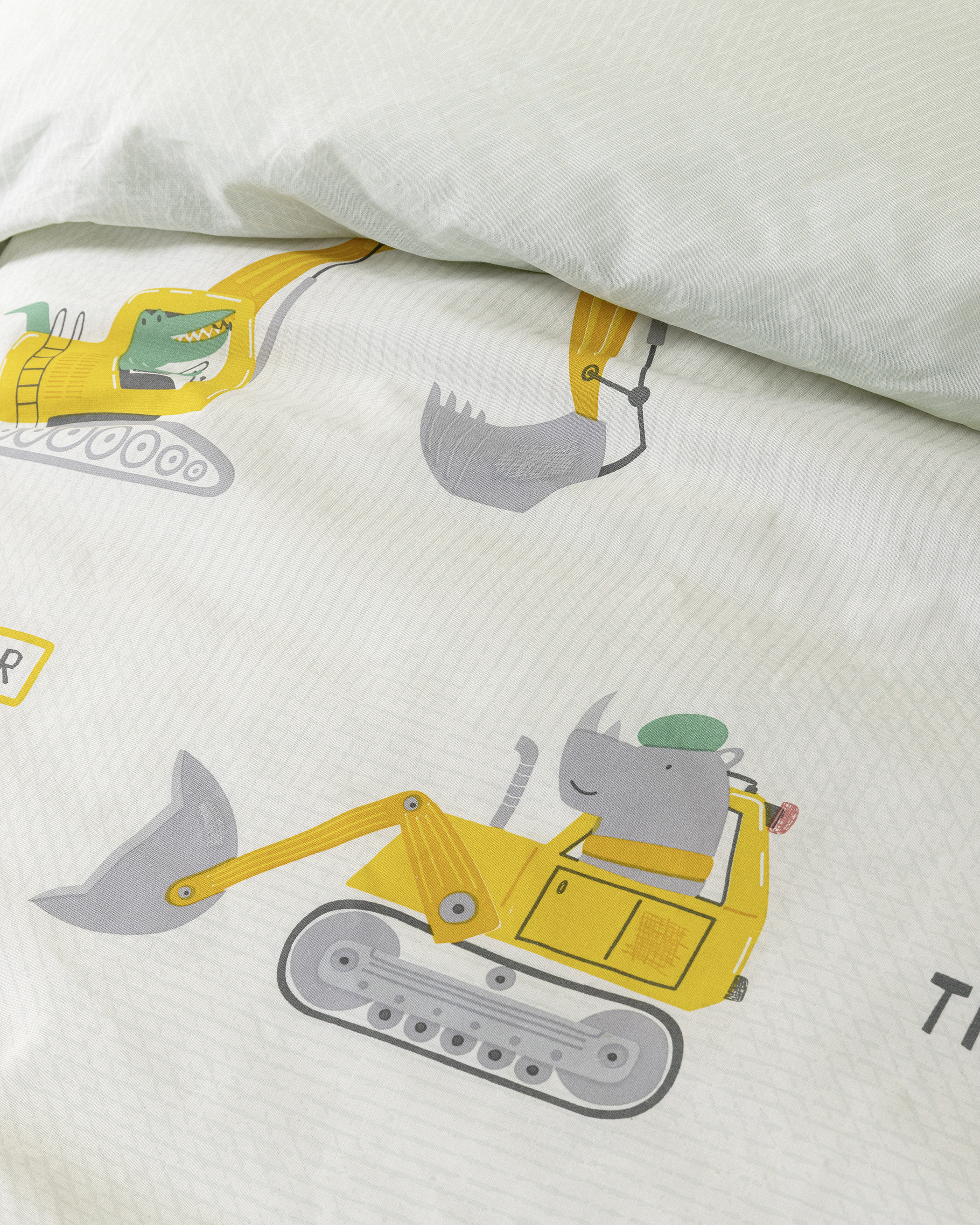 Σετ Παπλωματοθήκη Μονή - Big Truck