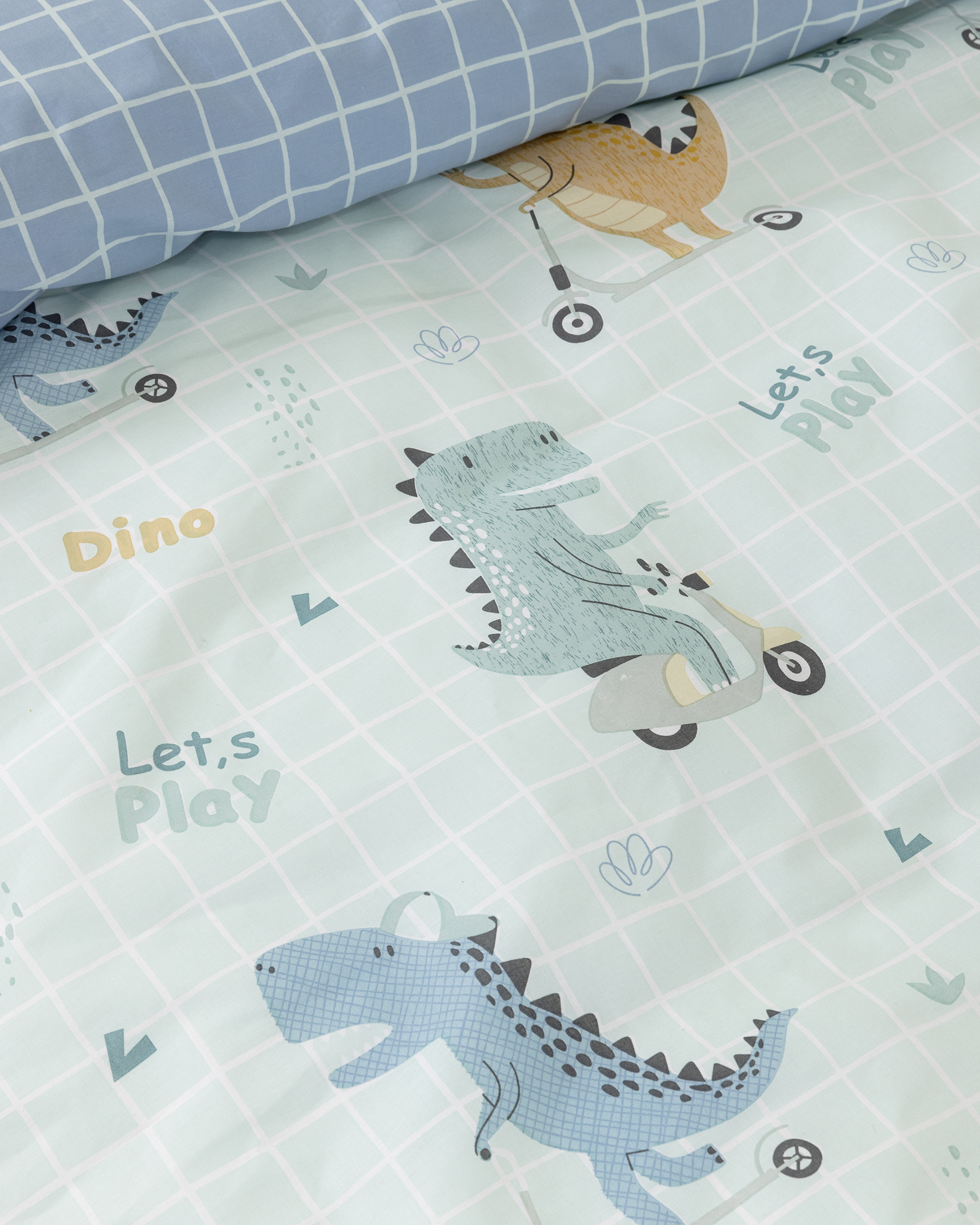 Σετ Παπλωματοθήκη Μονή - Let's Play