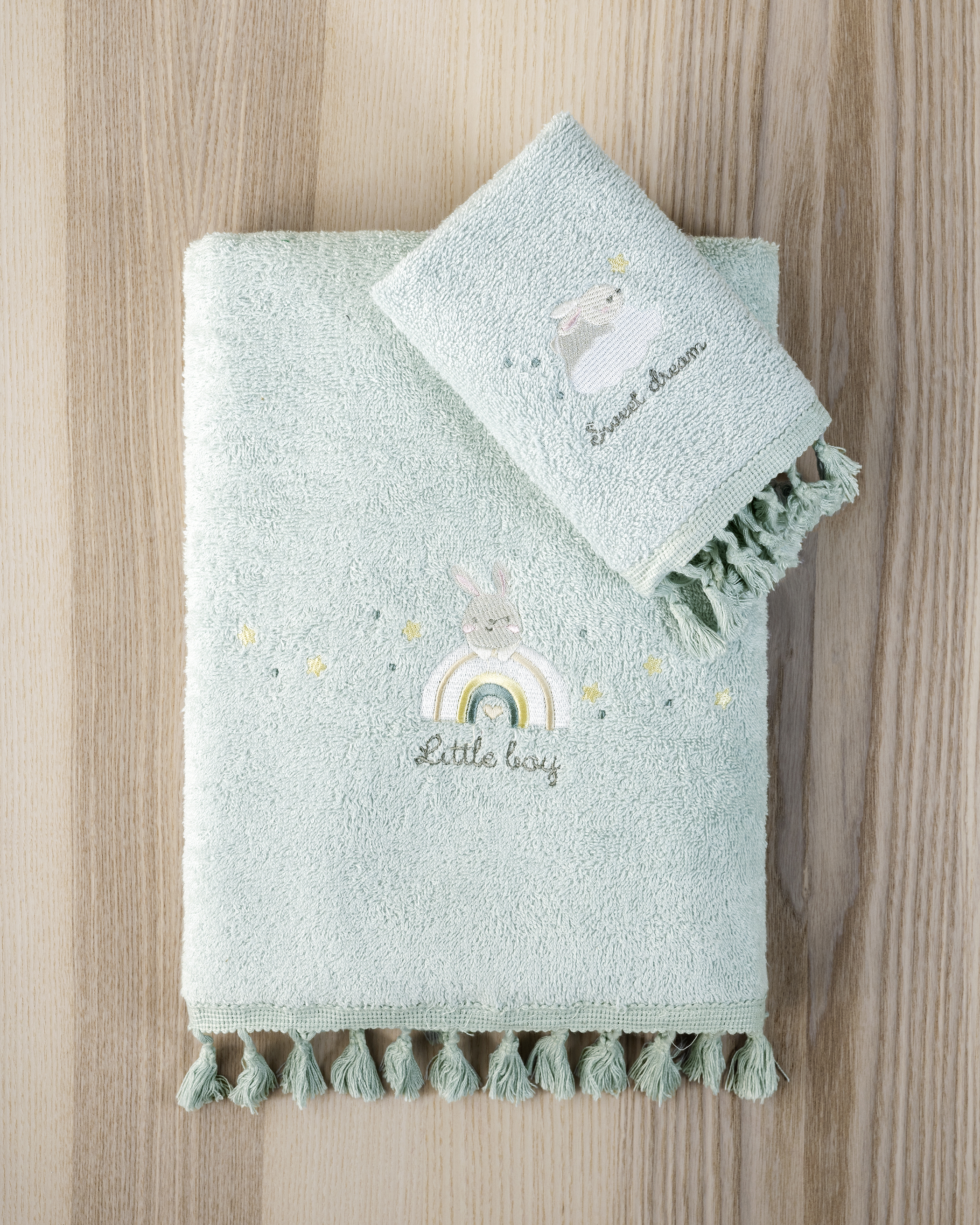 Σετ Πετσέτες (30x50 + 70x140) - Petit Bebe