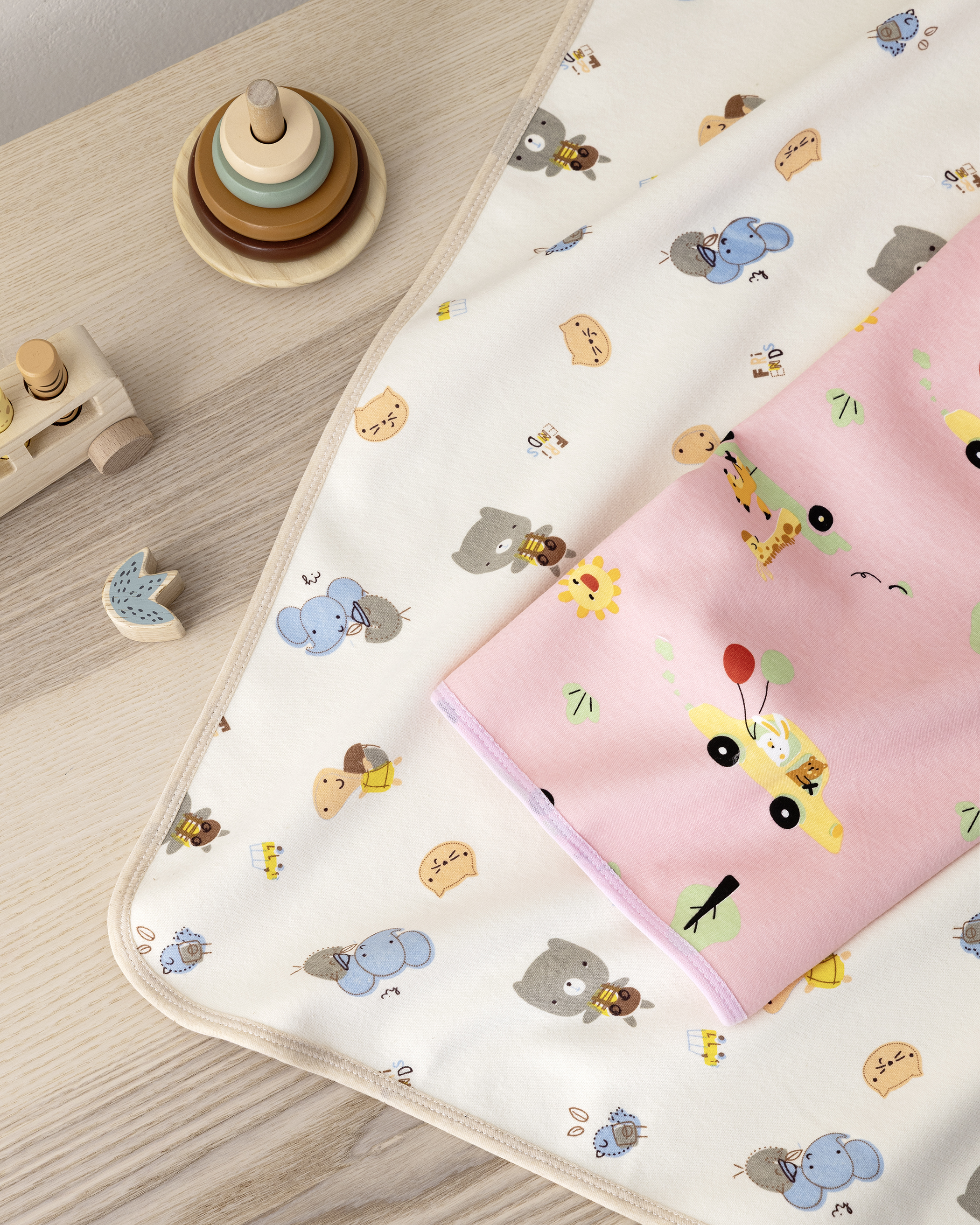 Σετ Σελτεδάκια (2 x 55x75) - Mimi & Lolo