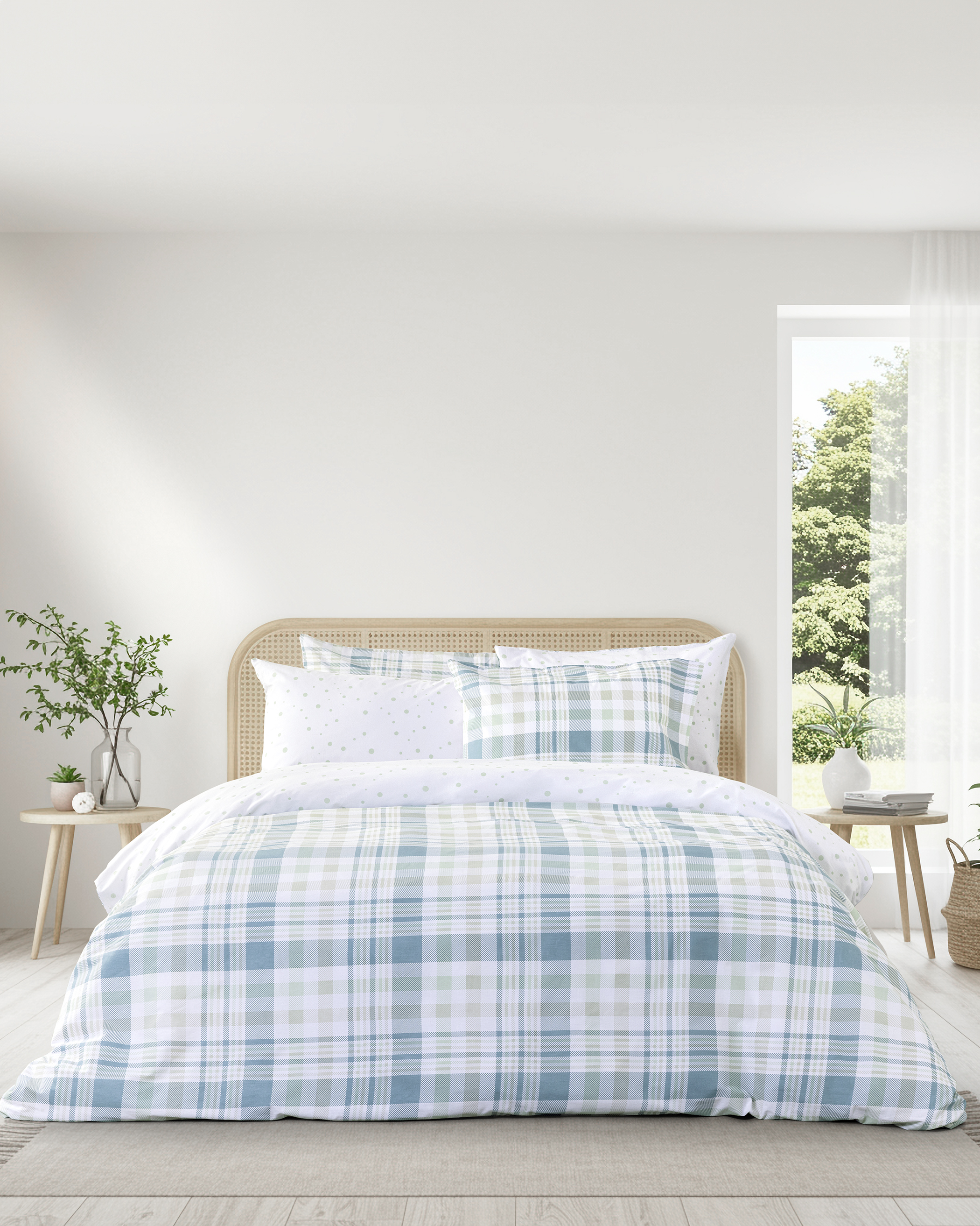 Σετ Σεντόνια Ημίδιπλα 190x260 Nima Home Miles
