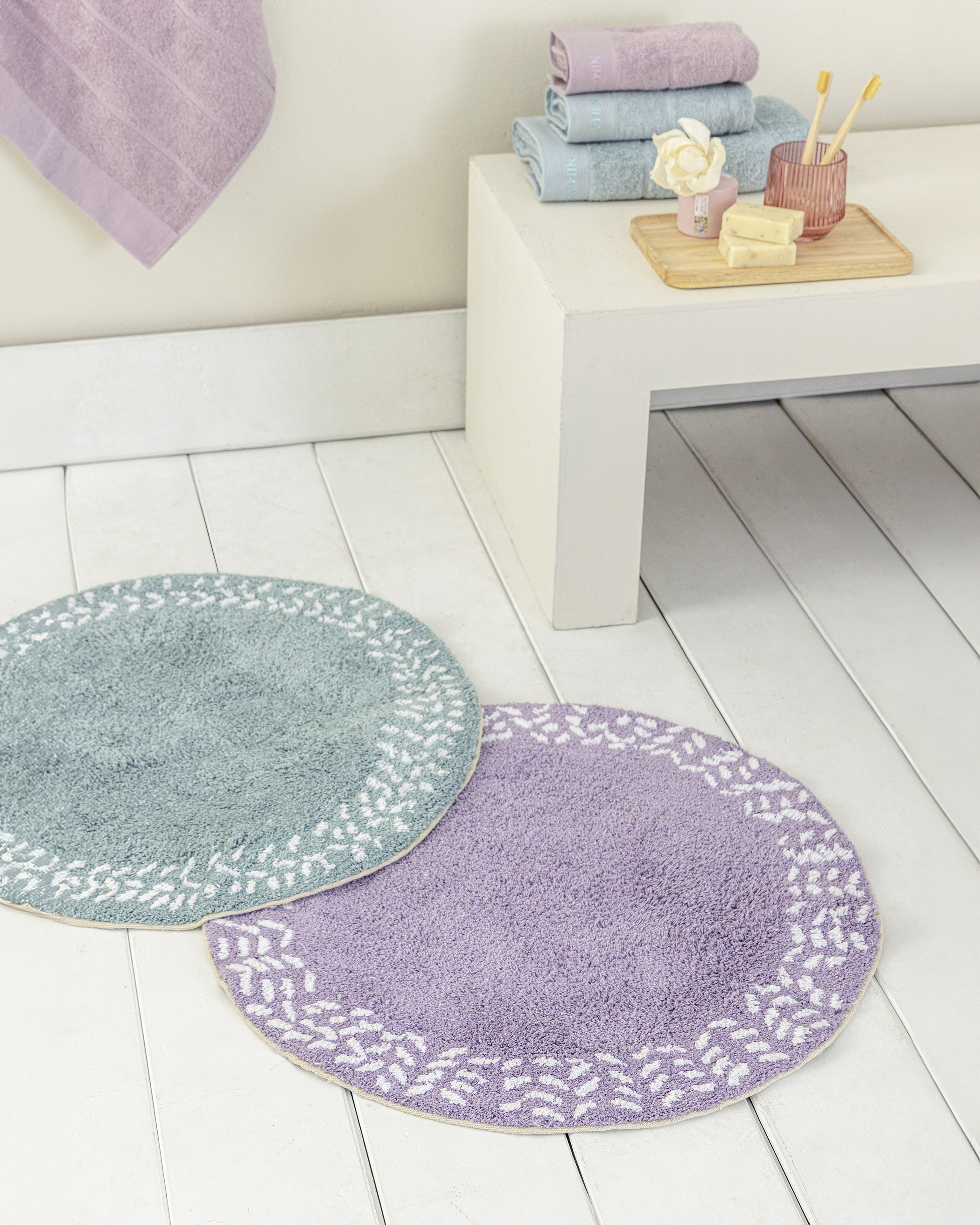 Ταπέτο Δ:60 - Elise Dusty Aqua