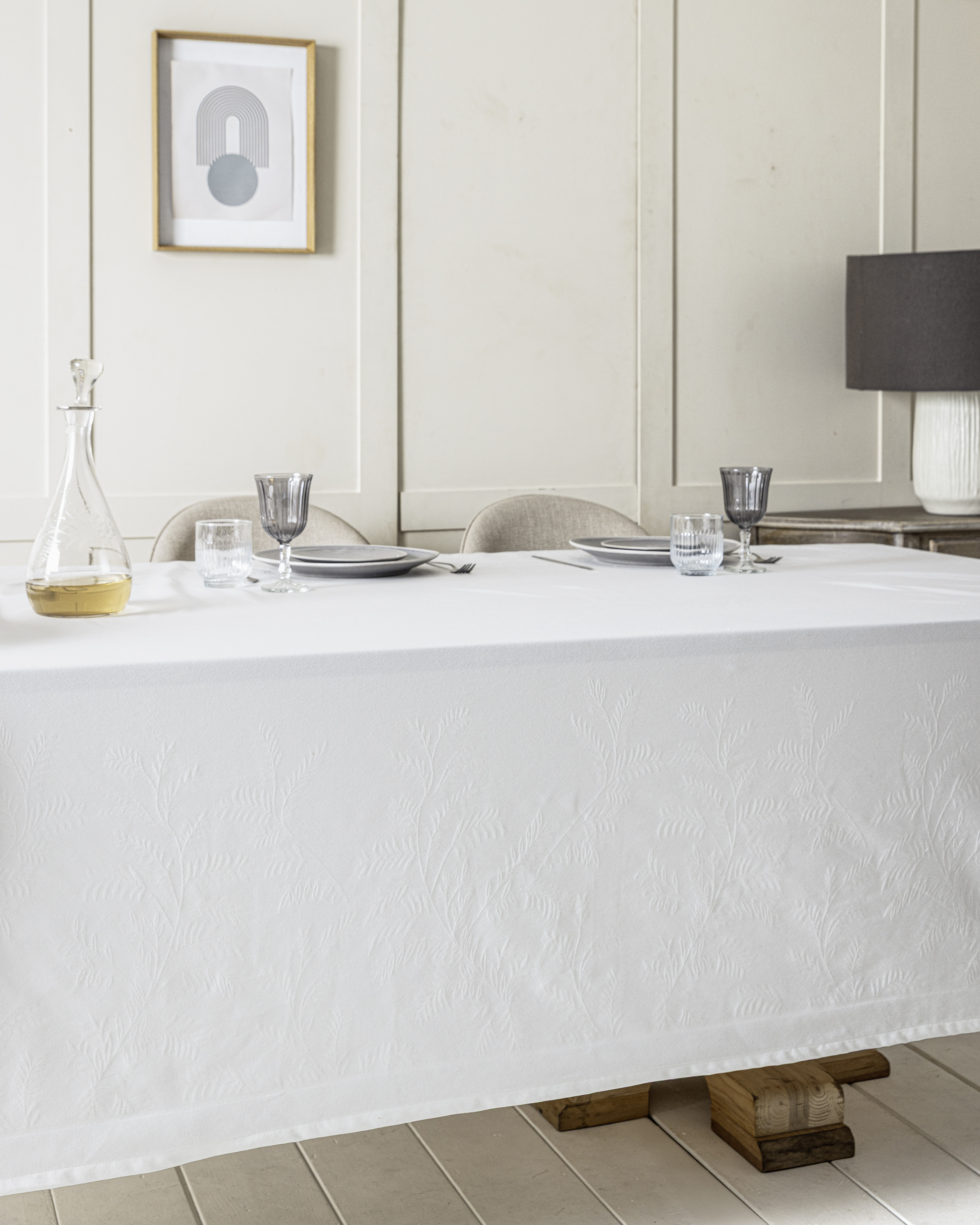 Τραπεζομάντηλο 160x265 - Lillian Off White