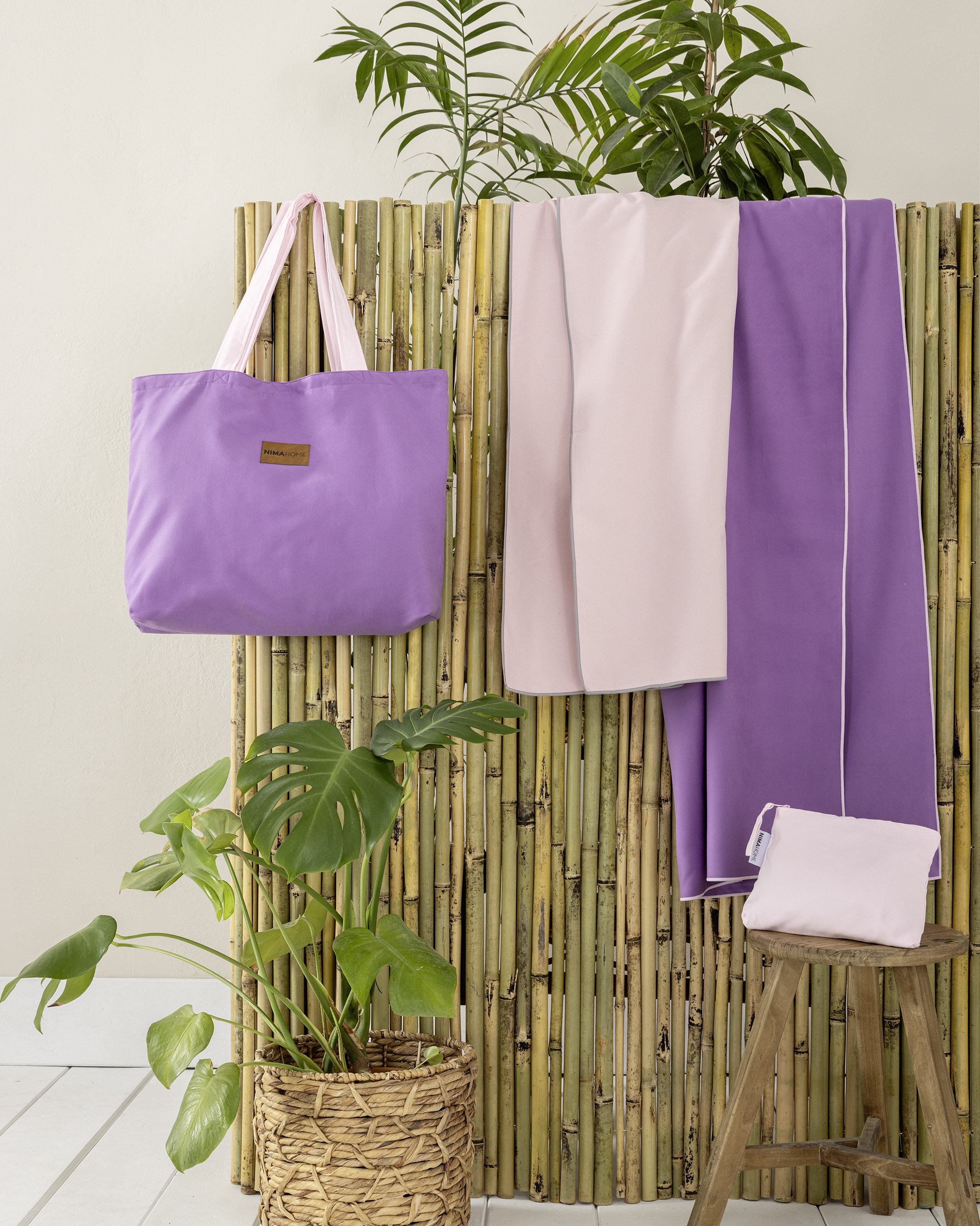 Τσάντα Θαλάσσης 37x54 - Riva Purple / Pink
