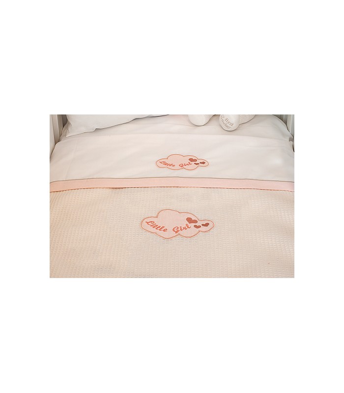 Baby Oliver des.144 Κουβέρτα Πικέ Αγκαλιάς