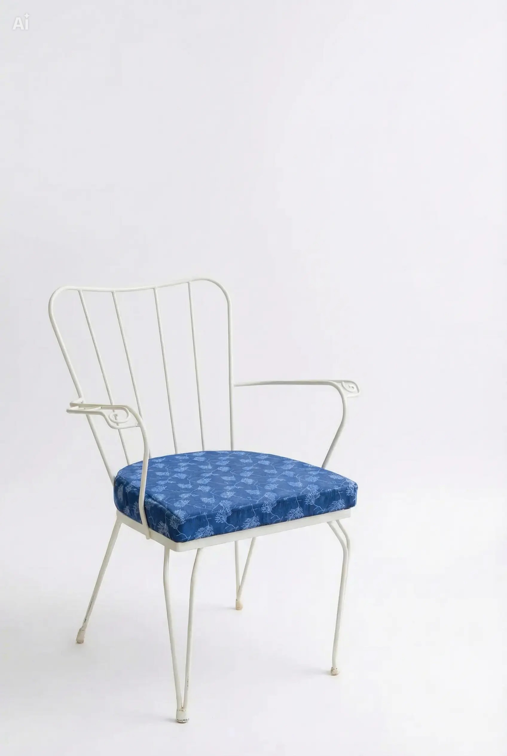 Μαξιλάρι Κάθισμα Φέρ-Φορζέ 44x45x5 Πέταλο Περικοκλάδα