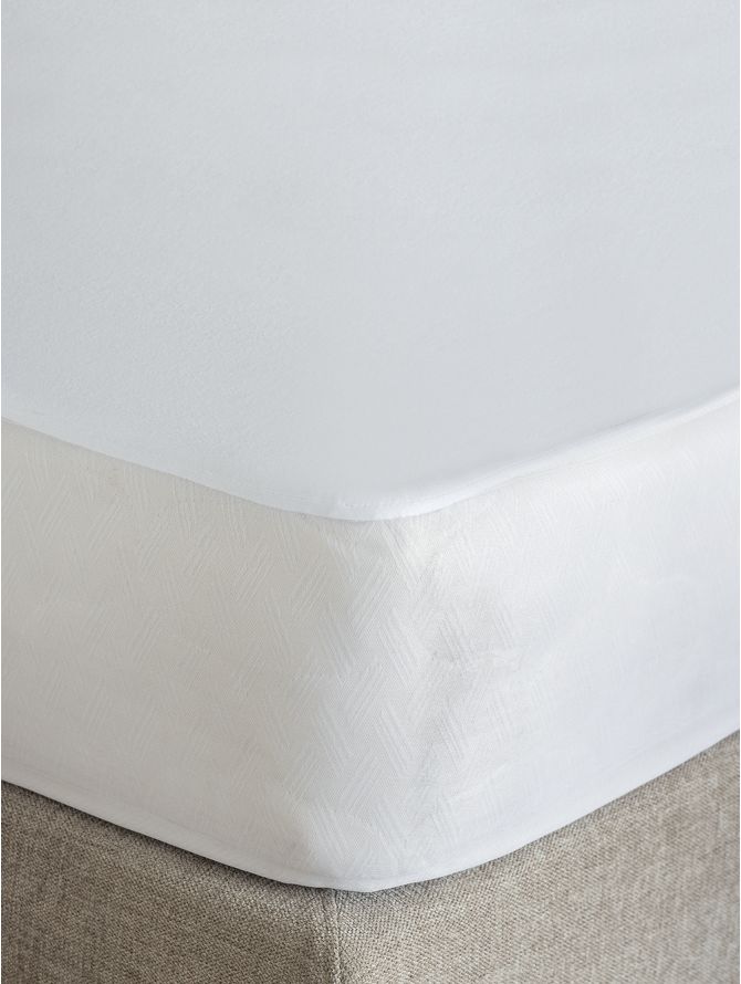Καλυμμα Στρωματος Ημιδιπλο White Comfort 110X200+30 JERSEY WATERPROOF  ΗΜΙΔΙΠΛΟ