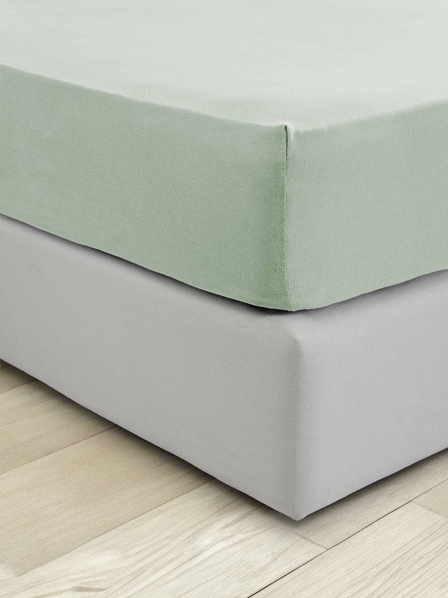 Σεντόνι Υπέρδιπλο με Λάστιχο - Tender Mint