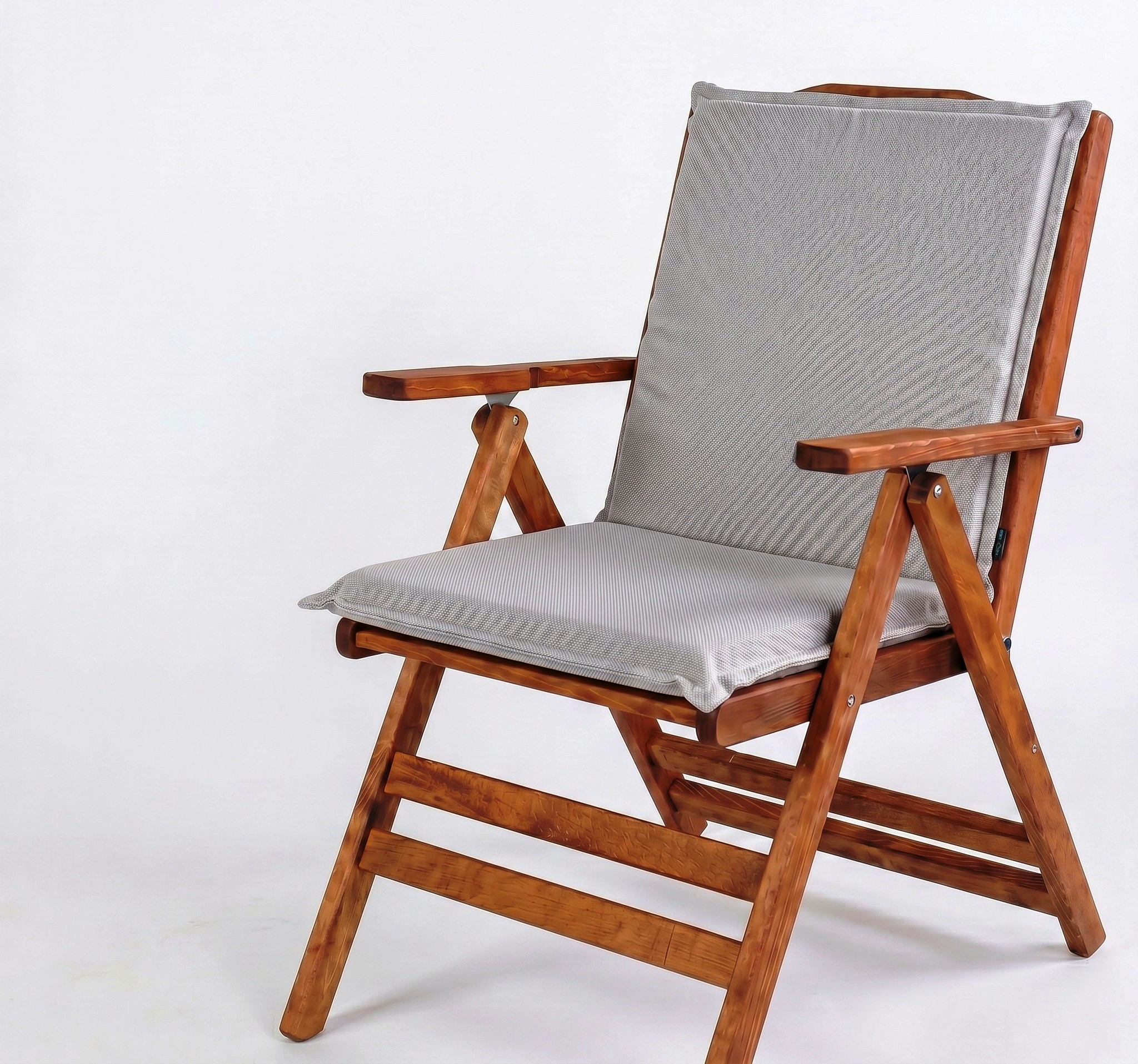 Μαξιλάρι καρέκλας Χαμηλή Πλάτη Αδιάβροχο 47x45x52 Μουσαμας Oxford 10 Γκρί Ανοιχτό