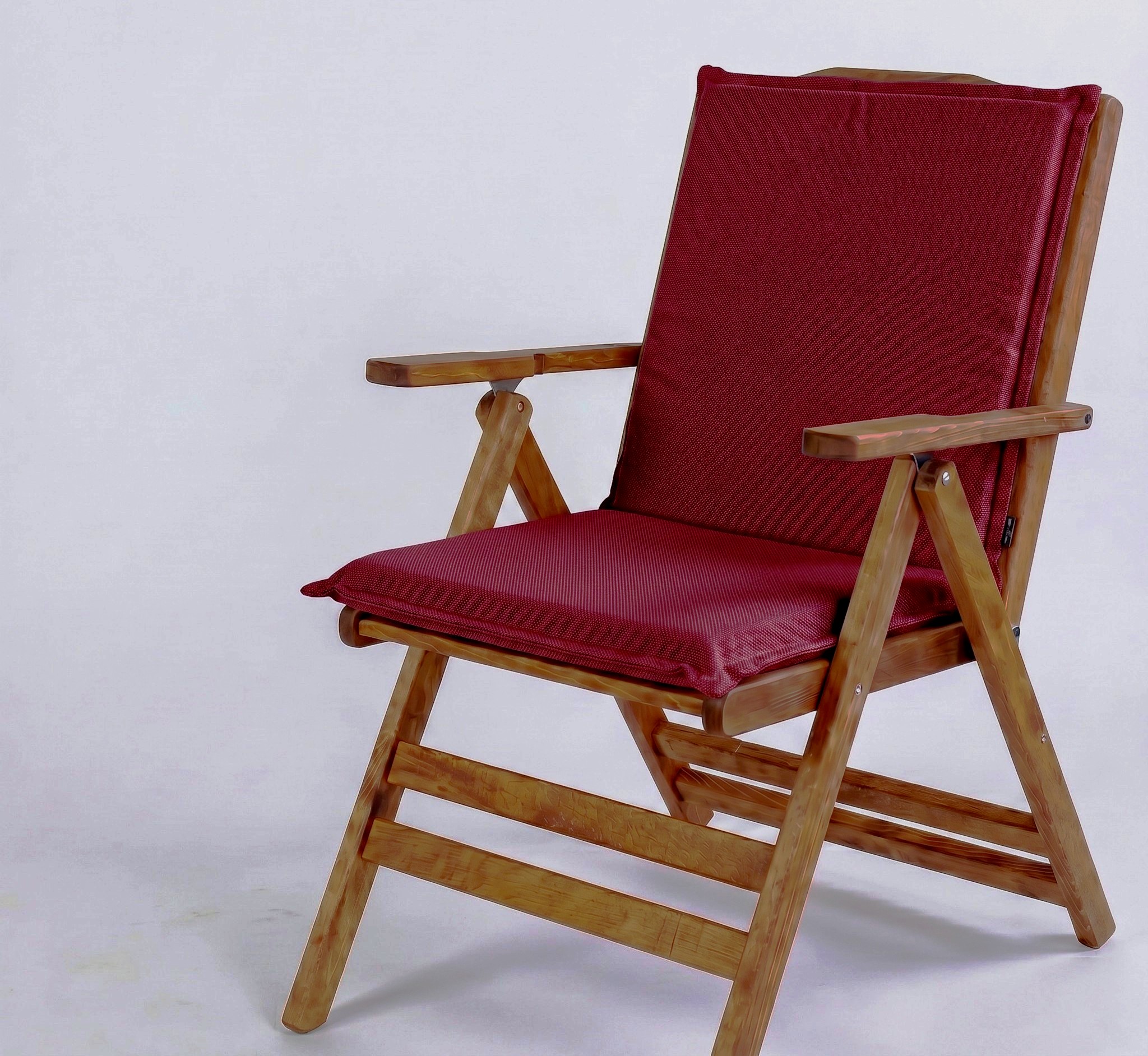 Μαξιλάρι καρέκλας Χαμηλή Πλάτη Αδιάβροχο 47x45x52 Μουσαμας Oxford 15 Μπορντώ