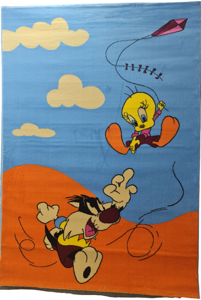 Χαλί Παιδικό Kids 908A Blue