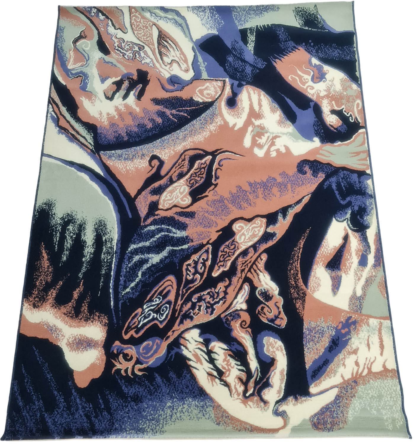 Χαλί 170x240 Biokarpet Sonata 1055-0044 Blue