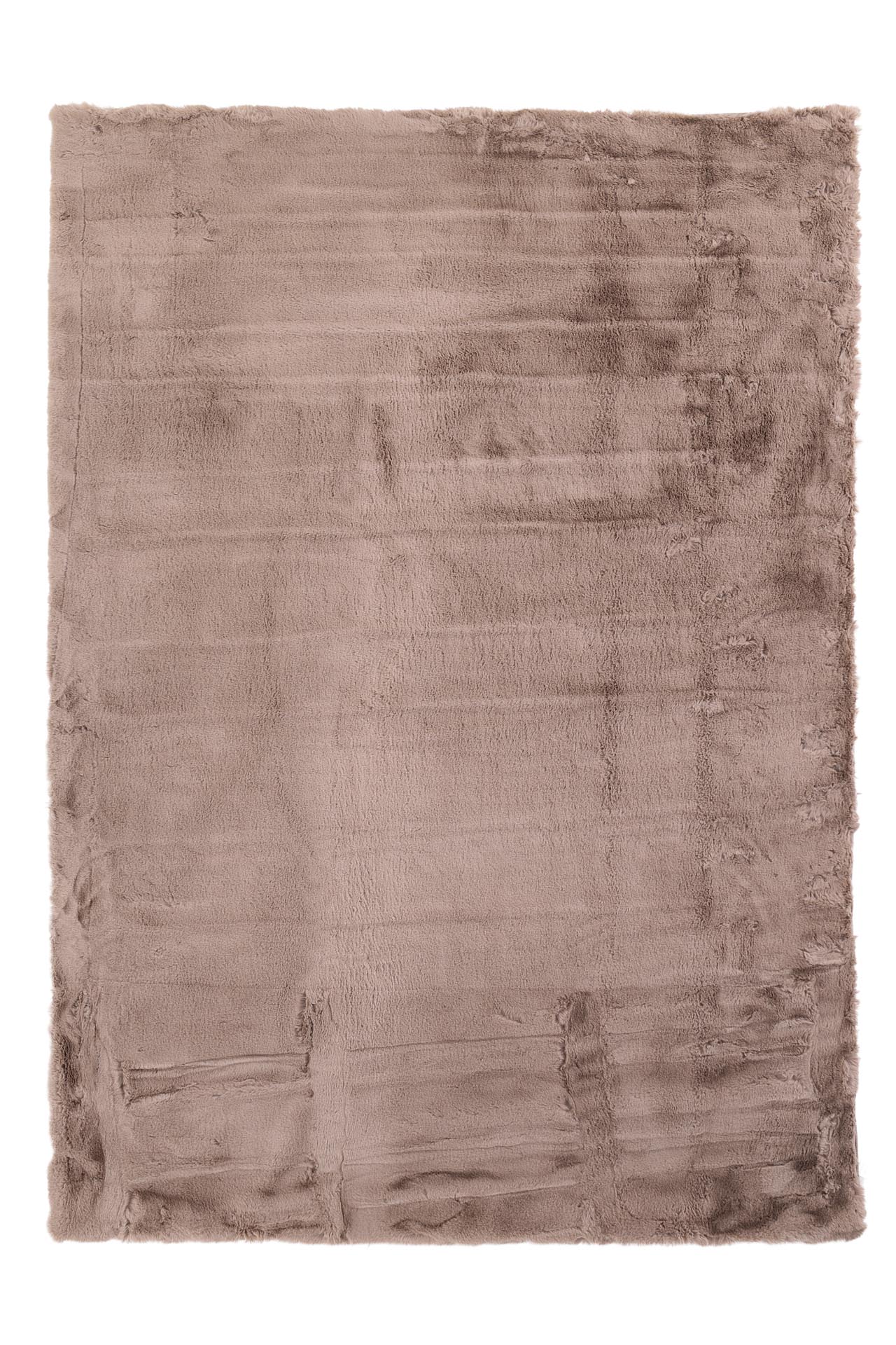 γούνινο χαλί bunny bunny canvas beige royal carpet - 67 x 140 cm