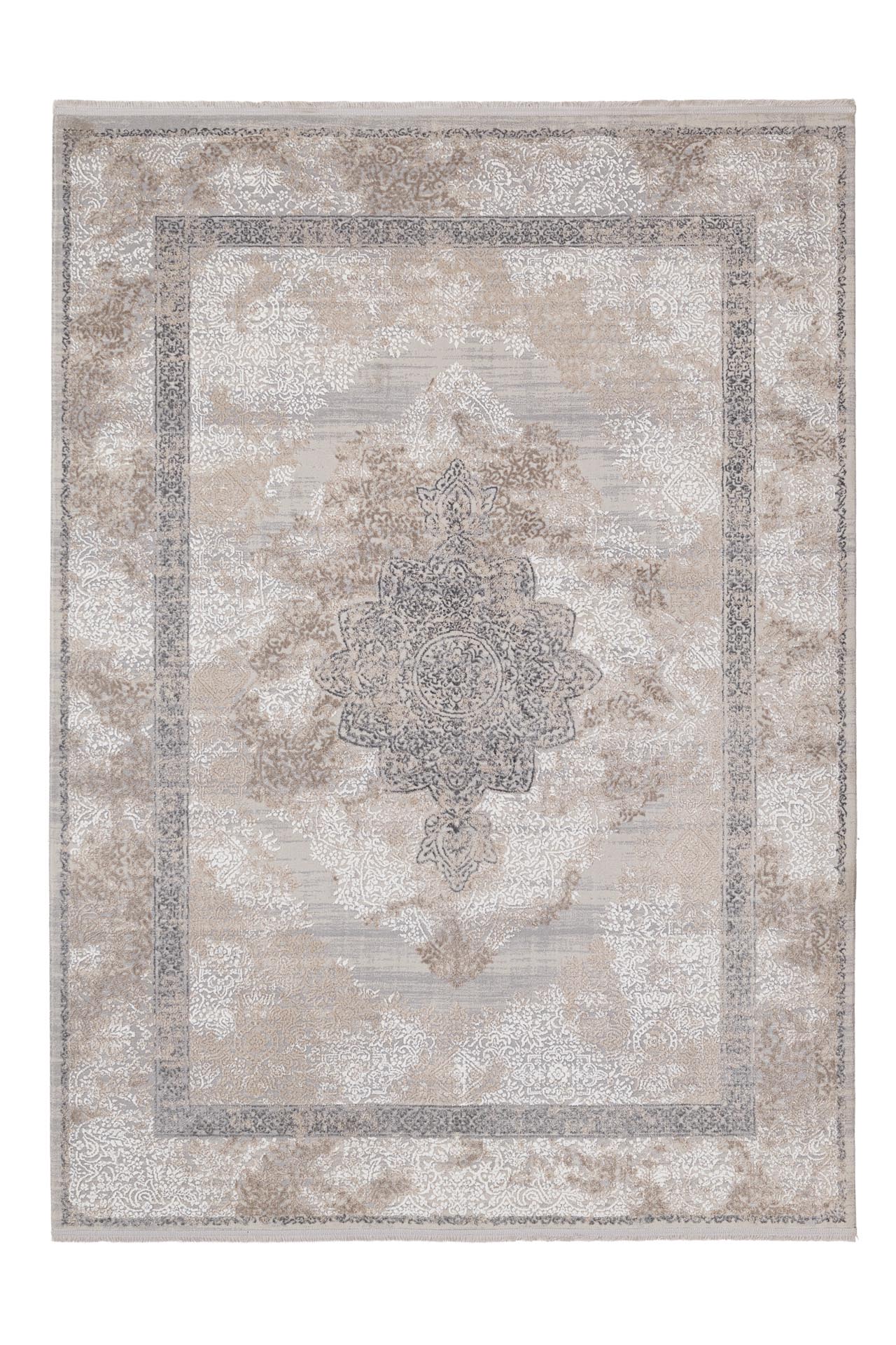 χαλί infinity 5908b grey royal carpet - 250 x 350 cm