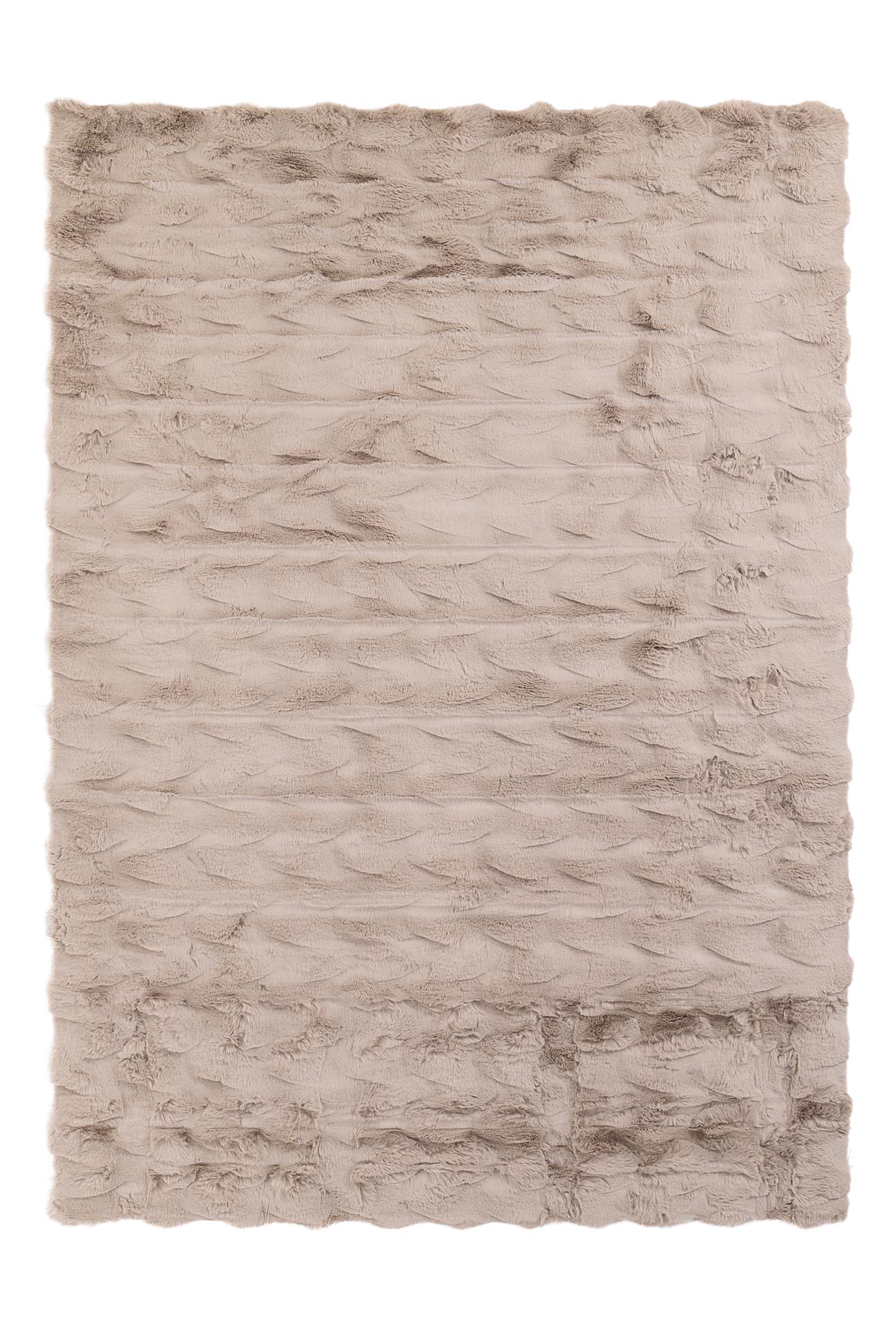 γούνινο χαλί bunny moon canvas sand royal carpet - 100 x 150 cm