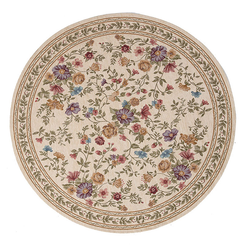 χαλί canvas aubuson round 821 j royal carpet - 150 x 150 cm