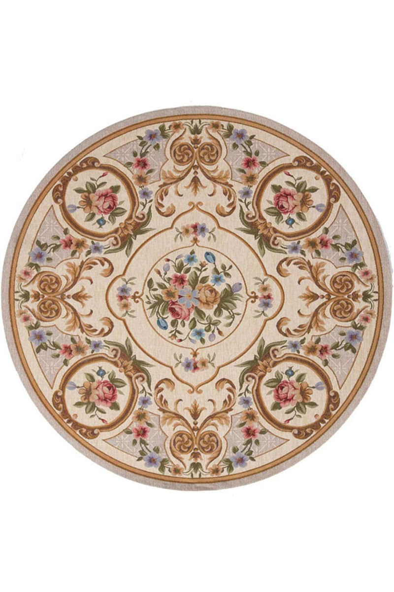 χαλί canvas aubuson round 514 w royal carpet - 150 x 150 cm