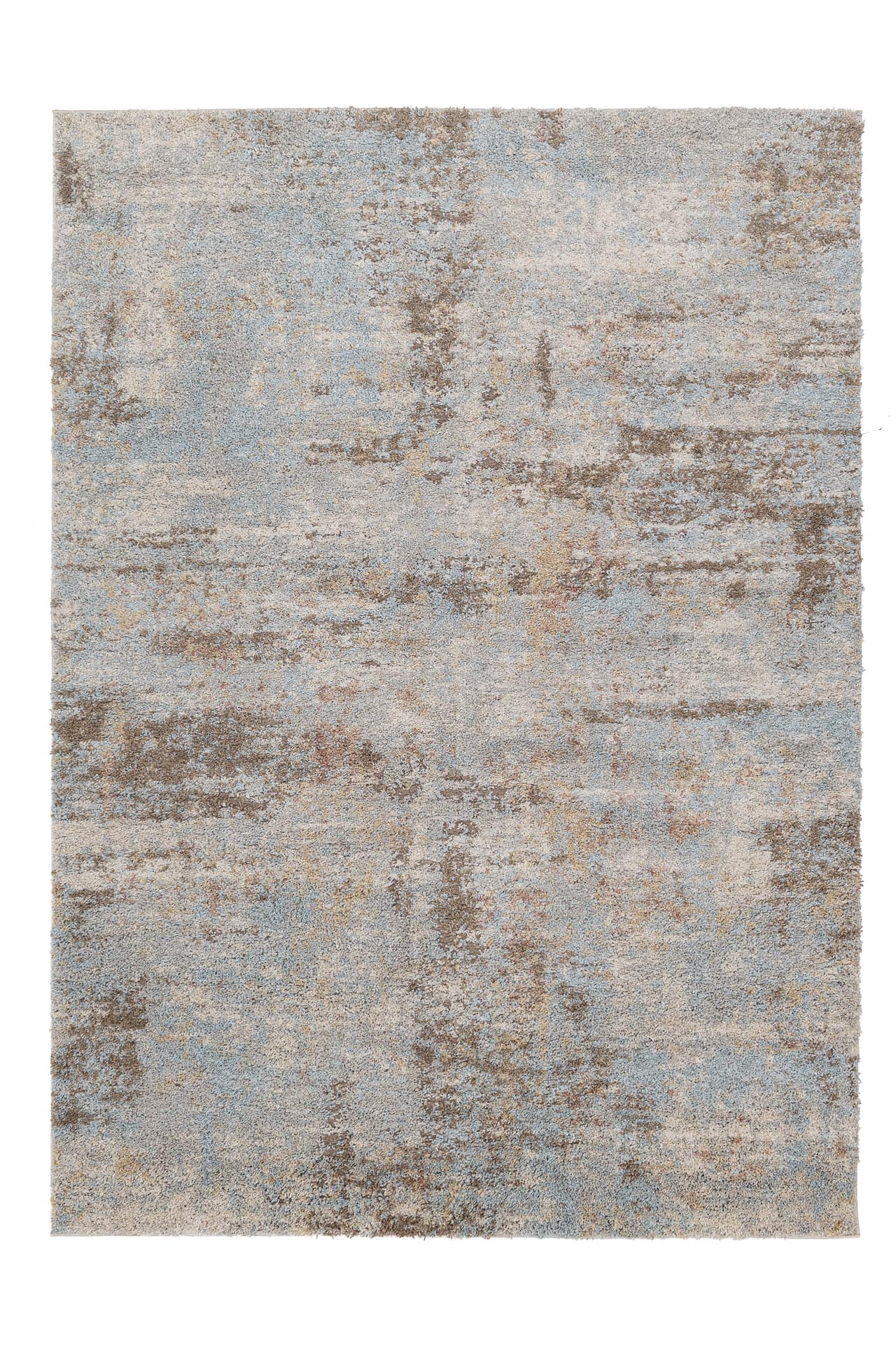 χαλί nova shaggy 811b light grey royal carpet - 70 x 140 cm