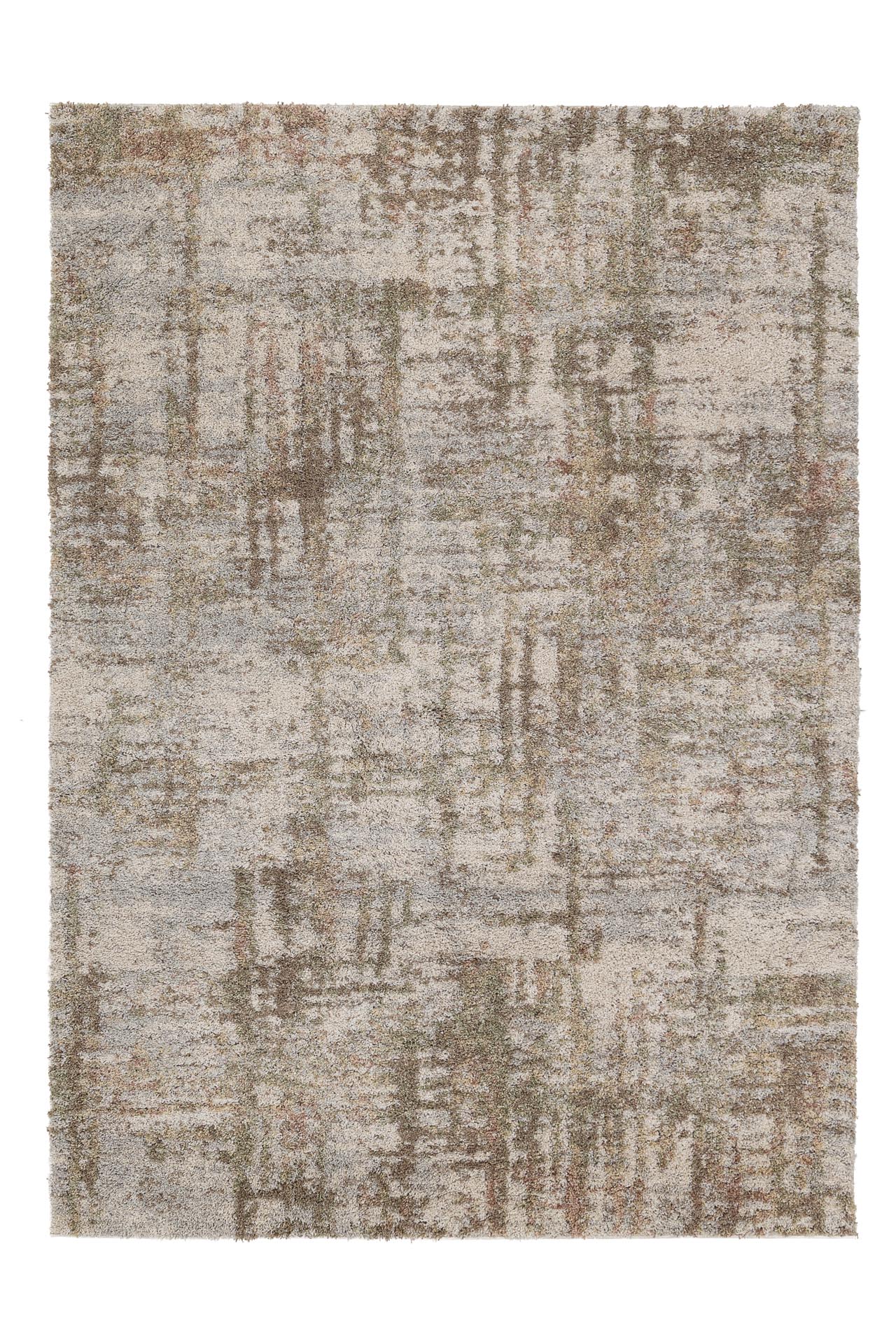 χαλί nova shaggy 818b cream royal carpet - 200 x 300 cm