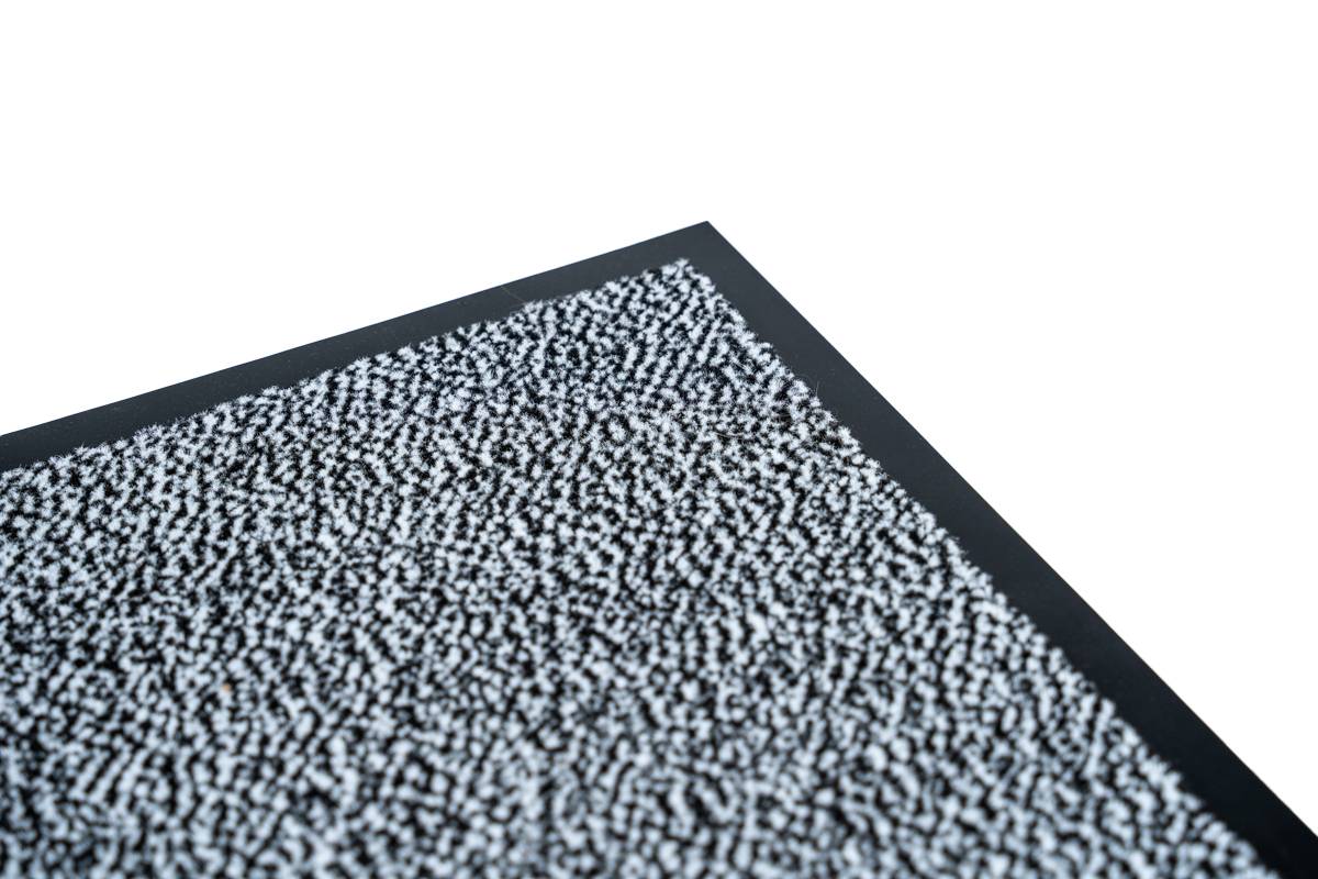 Sdim Πατάκι Εισόδου Μοκέτα με Αντιολισθητικό Υπόστρωμα Paris 003 Black & White 40x60εκ.