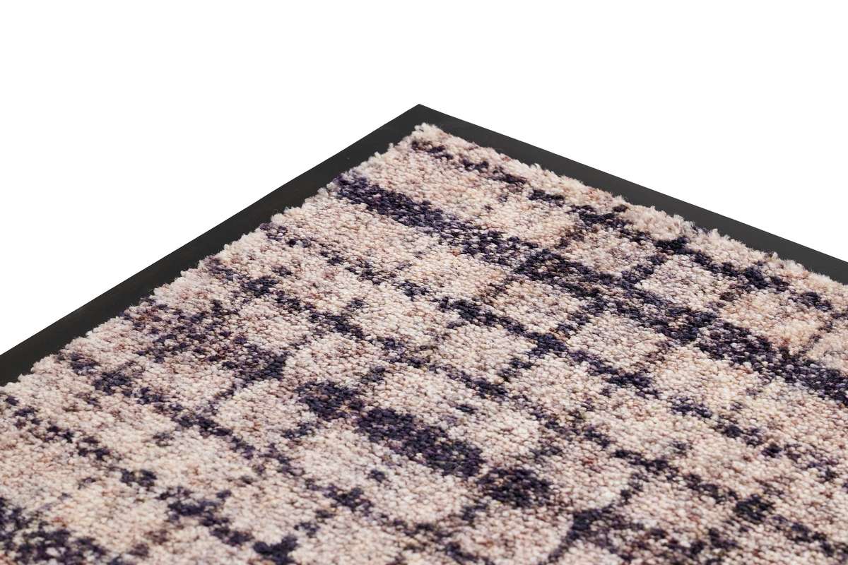 Sdim Πατάκι Εισόδου Μοκέτα με Αντιολισθητικό Υπόστρωμα Soft & Design 627 Burberry Beige 55x90εκ. Πάχους 8mm