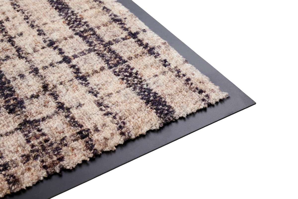 Sdim Πατάκι Εισόδου Μοκέτα με Αντιολισθητικό Υπόστρωμα Soft & Design 627 Burberry Beige 55x90εκ. Πάχους 8mm