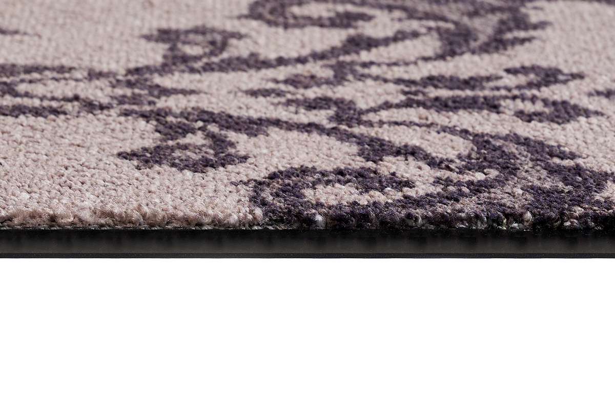 Sdim Πατάκι Εισόδου Μοκέτα με Αντιολισθητικό Υπόστρωμα Soft & design 630 Ornament Grey 55x90εκ. Πάχους 8mm