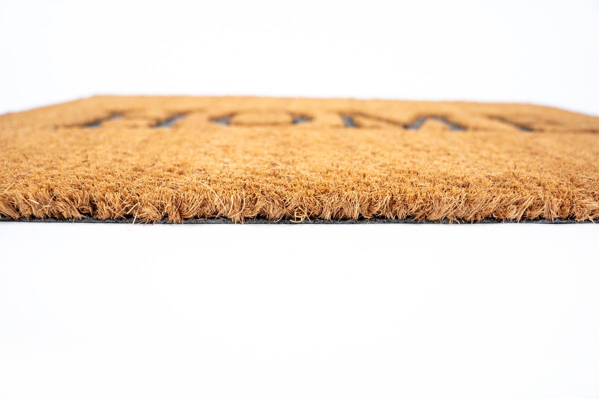 Sdim Πατάκι Εισόδου από Κοκοφοίνικα με Αντιολισθητικό Υπόστρωμα Ruco Embossed Rubber 001 Home 40x60εκ.