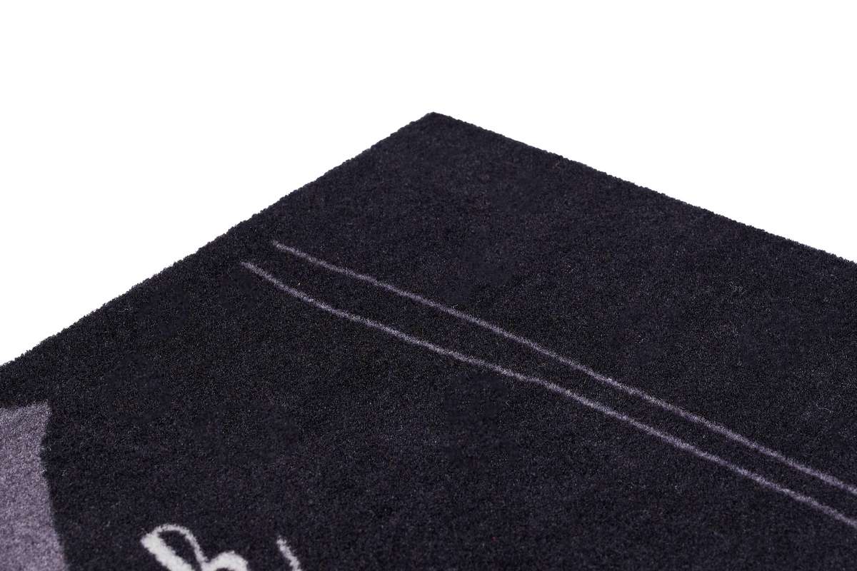 Sdim Πατάκι Εισόδου Μοκέτα με Αντιολισθητικό Υπόστρωμα Impression 940 Look Good Black 40x70εκ. Πάχους 5mm