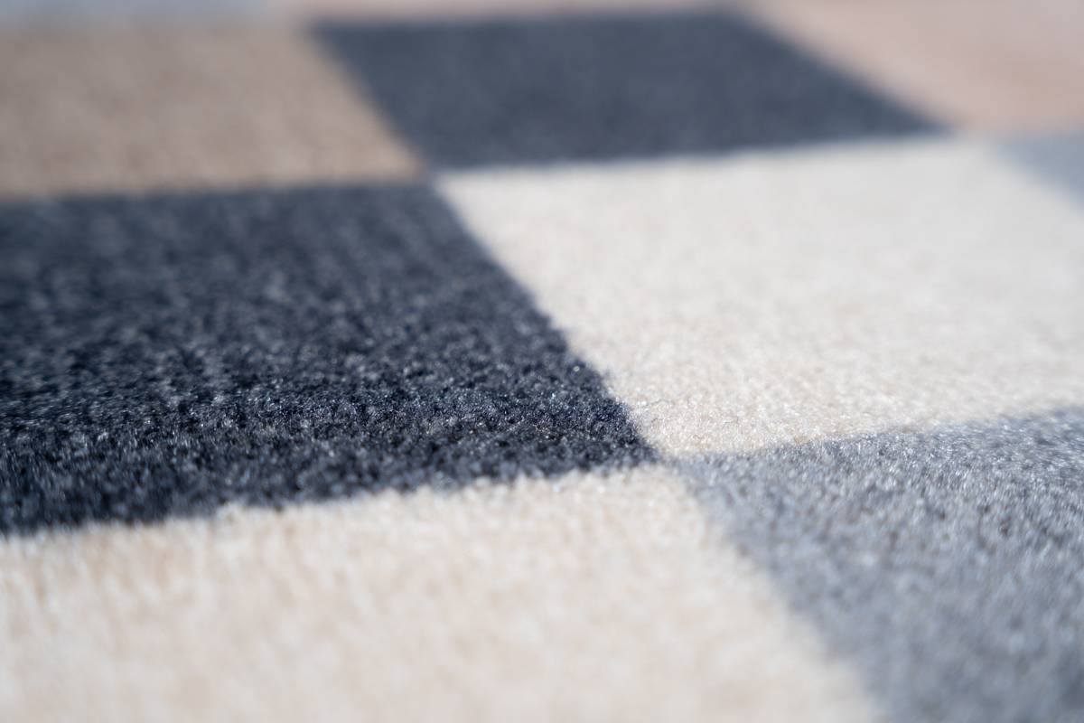 Sdim Πατάκι Εισόδου Μοκέτα με Αντιολισθητικό Υπόστρωμα Ambiance 465 Home  Carre Καφέ 40x60εκ. Πάχους 8mm