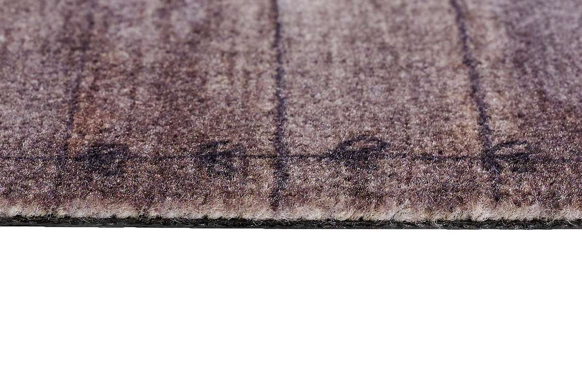 Sdim Πατάκι Εισόδου Μοκέτα με Αντιολισθητικό Υπόστρωμα Ambiance 690 Love Wood 50x75εκ. Πάχους 8mm